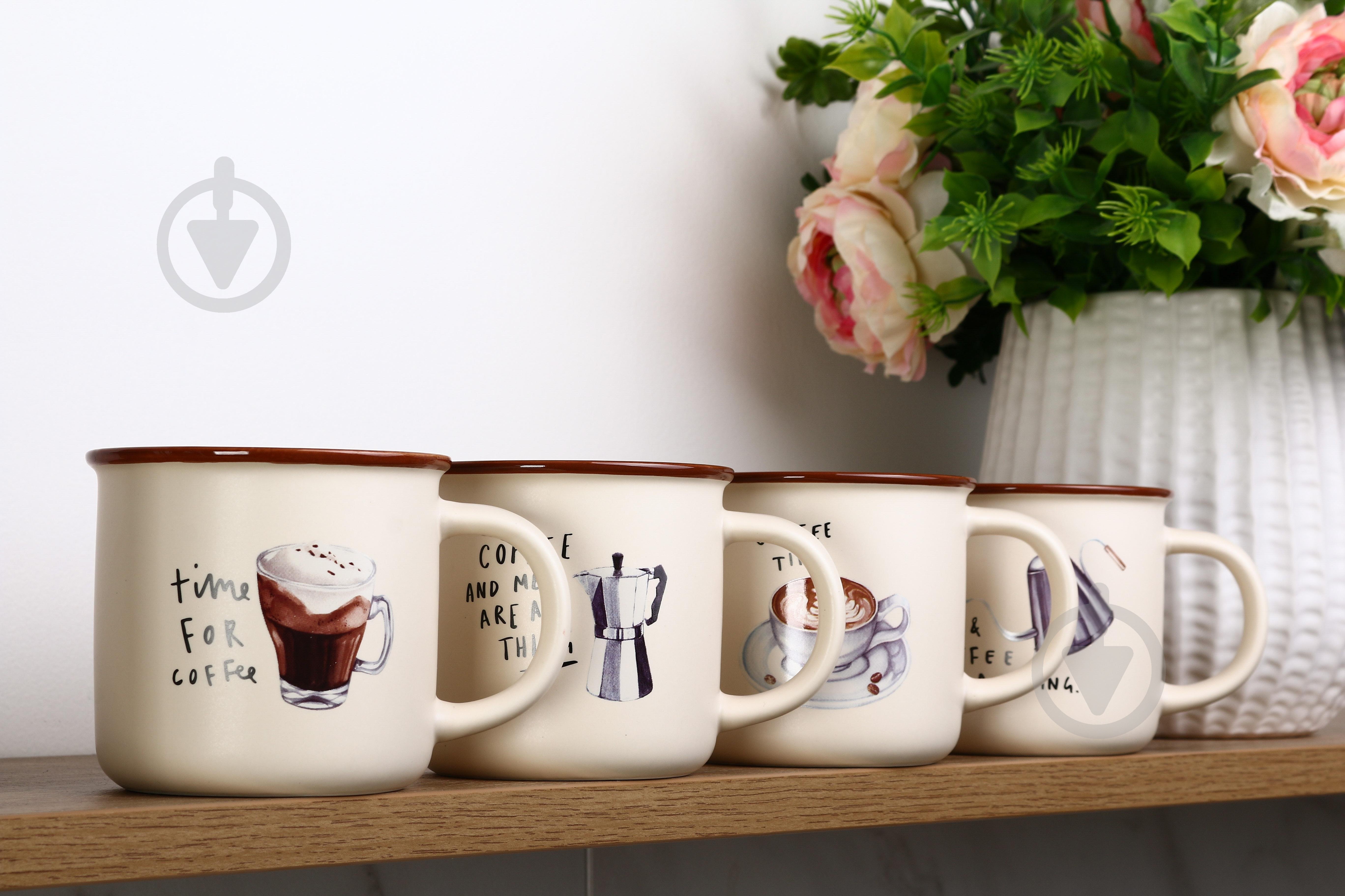 Чашка Fiora Retro Latte 355 мл - фото 5 Чашка Fiora Retro Latte 355 мл - фото 5