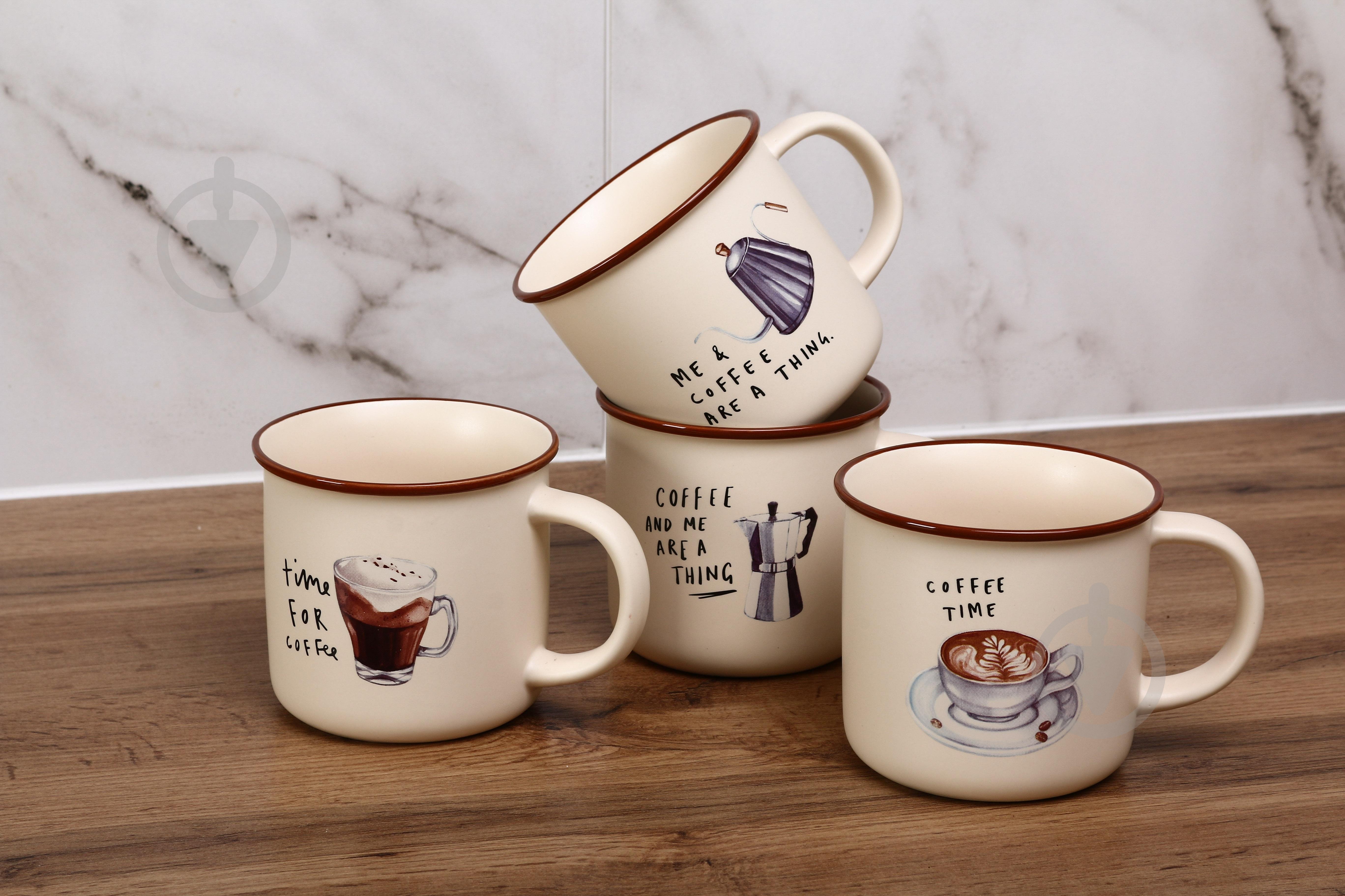 Чашка Fiora Retro Latte 355 мл - фото 6 Чашка Fiora Retro Latte 355 мл - фото 6