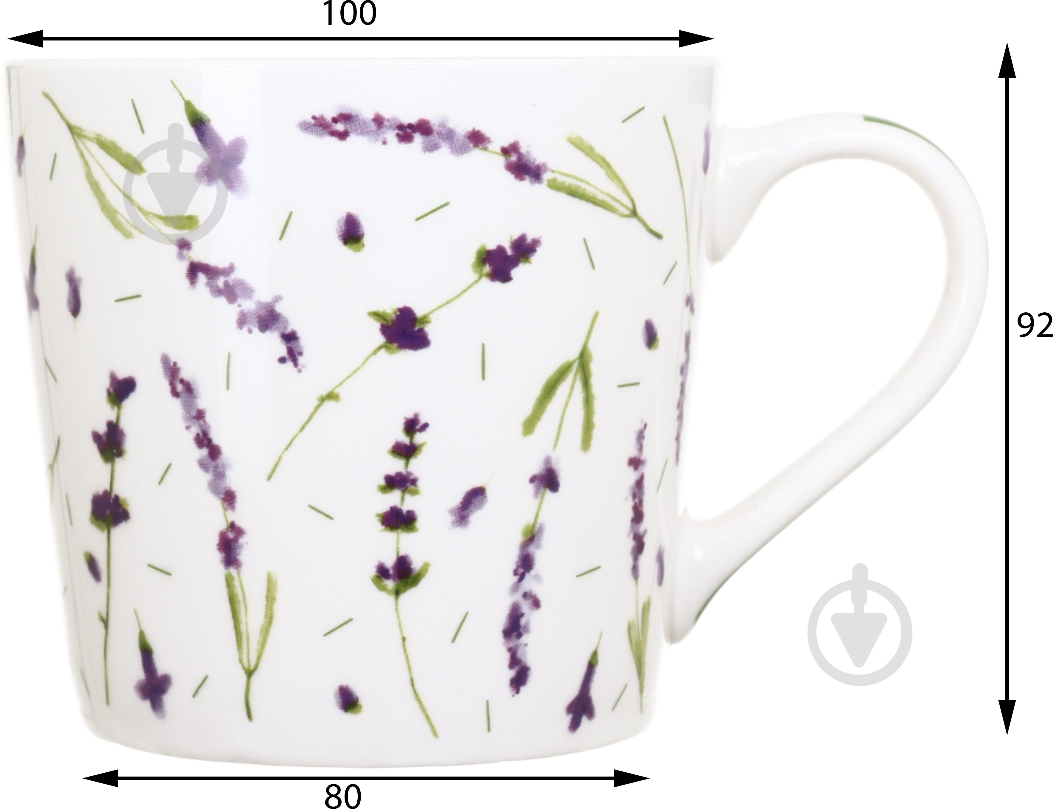 Чашка Fiora Lavender 400 мл - фото 2 Чашка Fiora Lavender 400 мл - фото 2