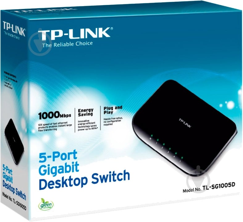 Коммутатор TP-Link TL-SG1005D - фото 5 Коммутатор TP-Link TL-SG1005D - фото 5