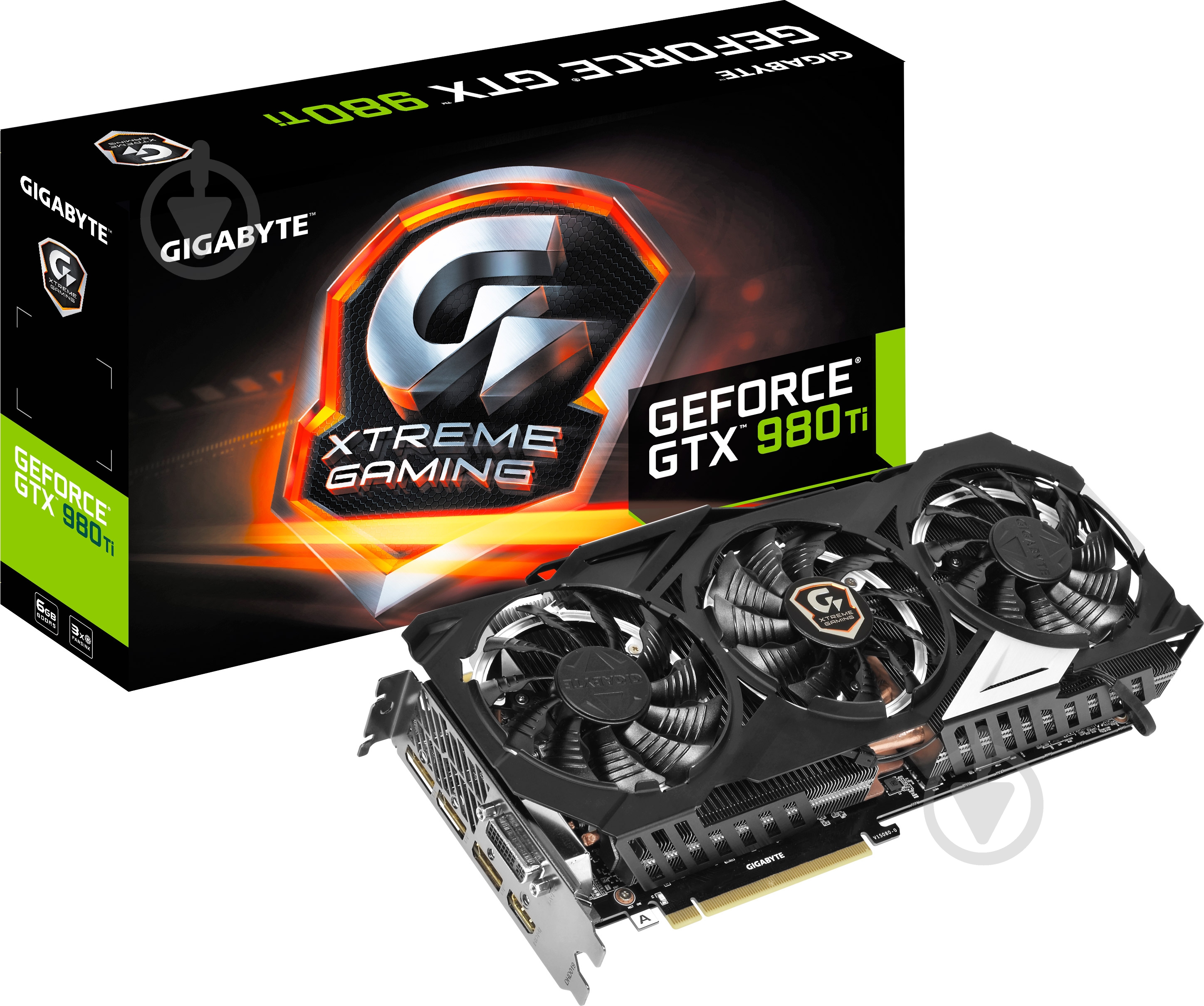 ᐉ Відеокарта Gigabyte GeForce GTX 980 Ti 6GB GDDR5 384bit (GV