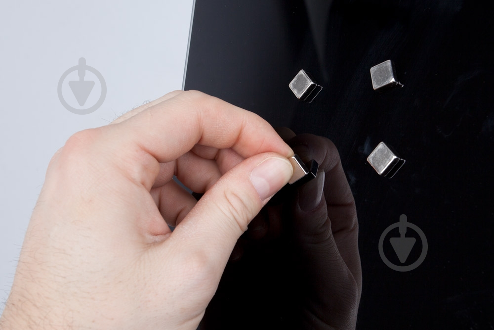 Фліпчарт 2х3 скляний 100х70 см Black TFSZ - фото 2