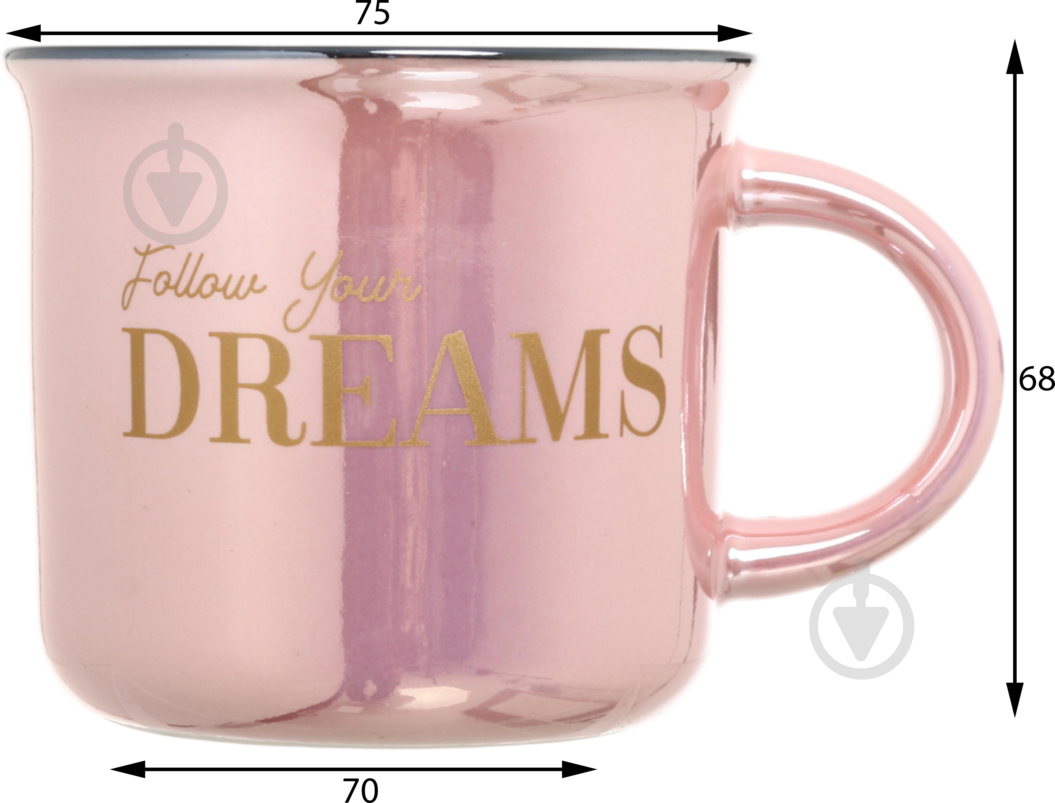 Чашка Fiora Pearl Pink 180 мл - фото 2