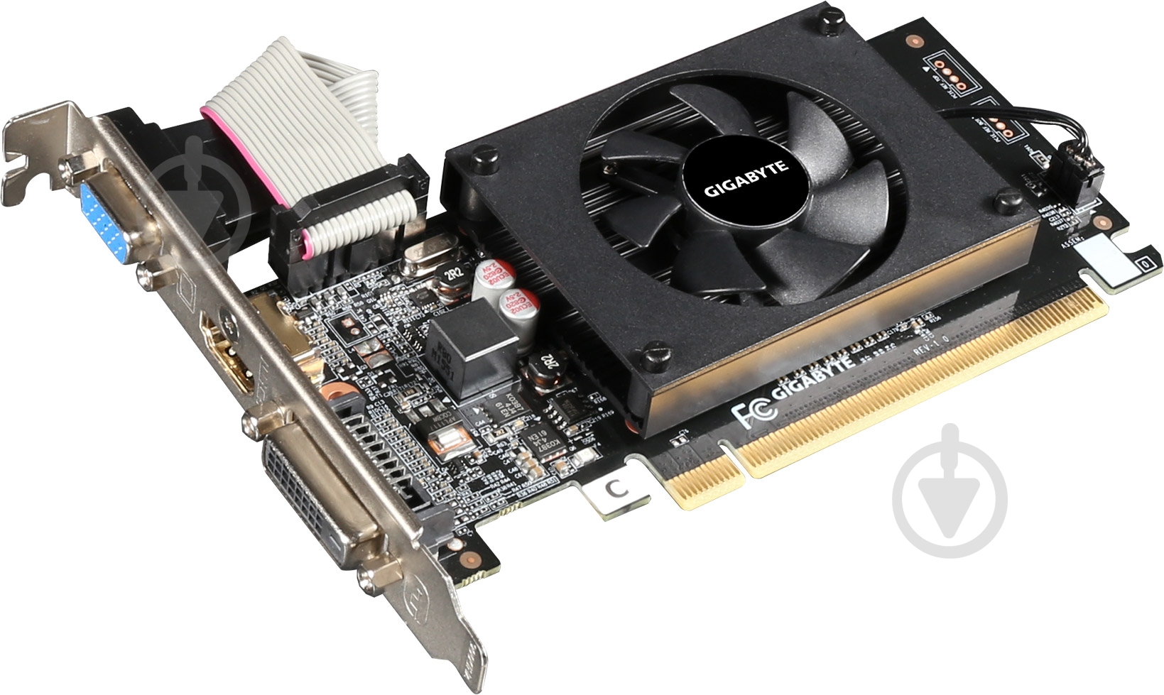 Видеокарта Gigabyte GeForce GT 710 2GB GDDR3 64bit (GV-N710D3-2GL) - фото 2 Видеокарта Gigabyte GeForce GT 710 2GB GDDR3 64bit (GV-N710D3-2GL) - фото 2