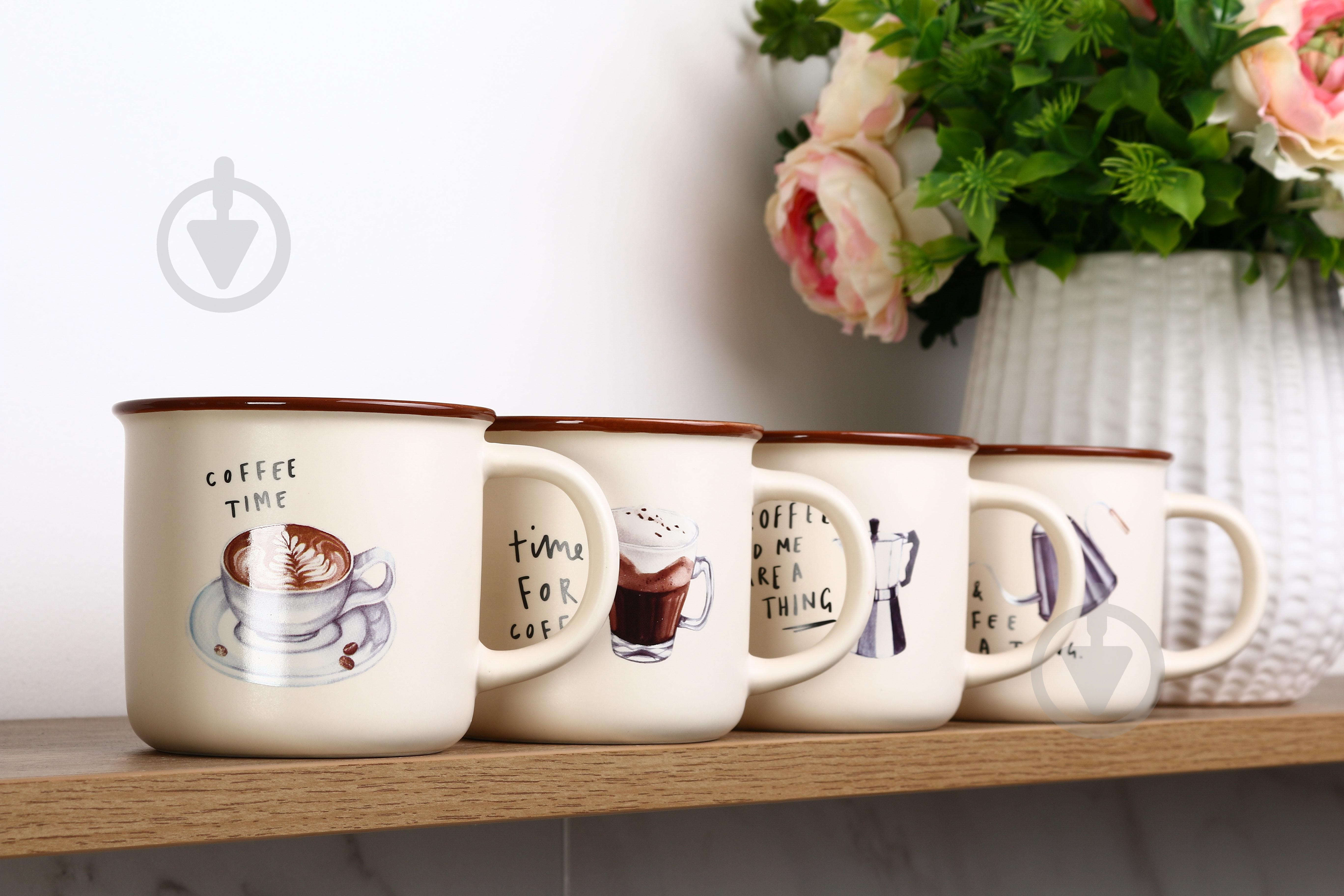 Чашка Fiora Retro Coffee 355 мл - фото 5