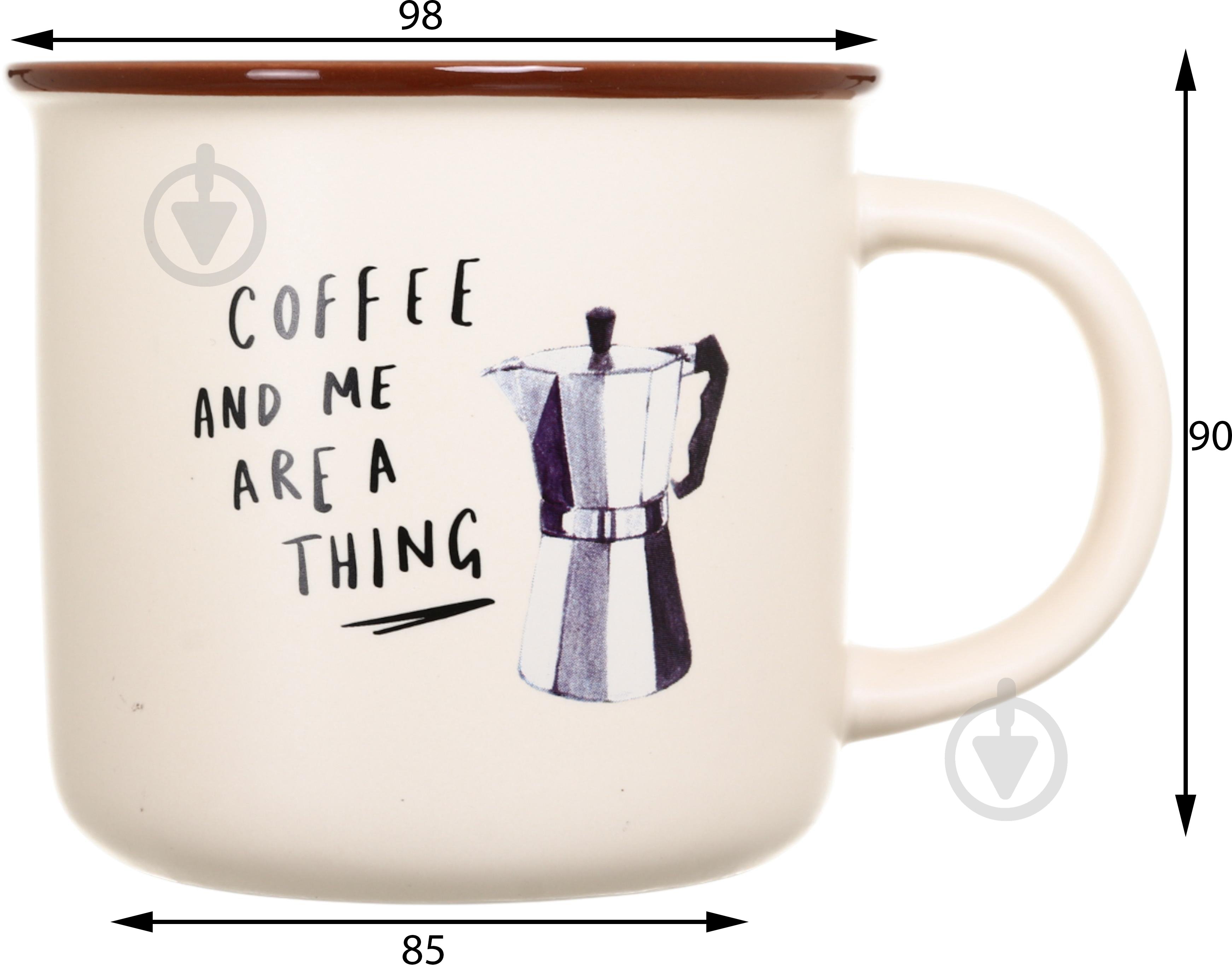 Чашка Fiora Retro Espresso 355 мл - фото 2 Чашка Fiora Retro Espresso 355 мл - фото 2