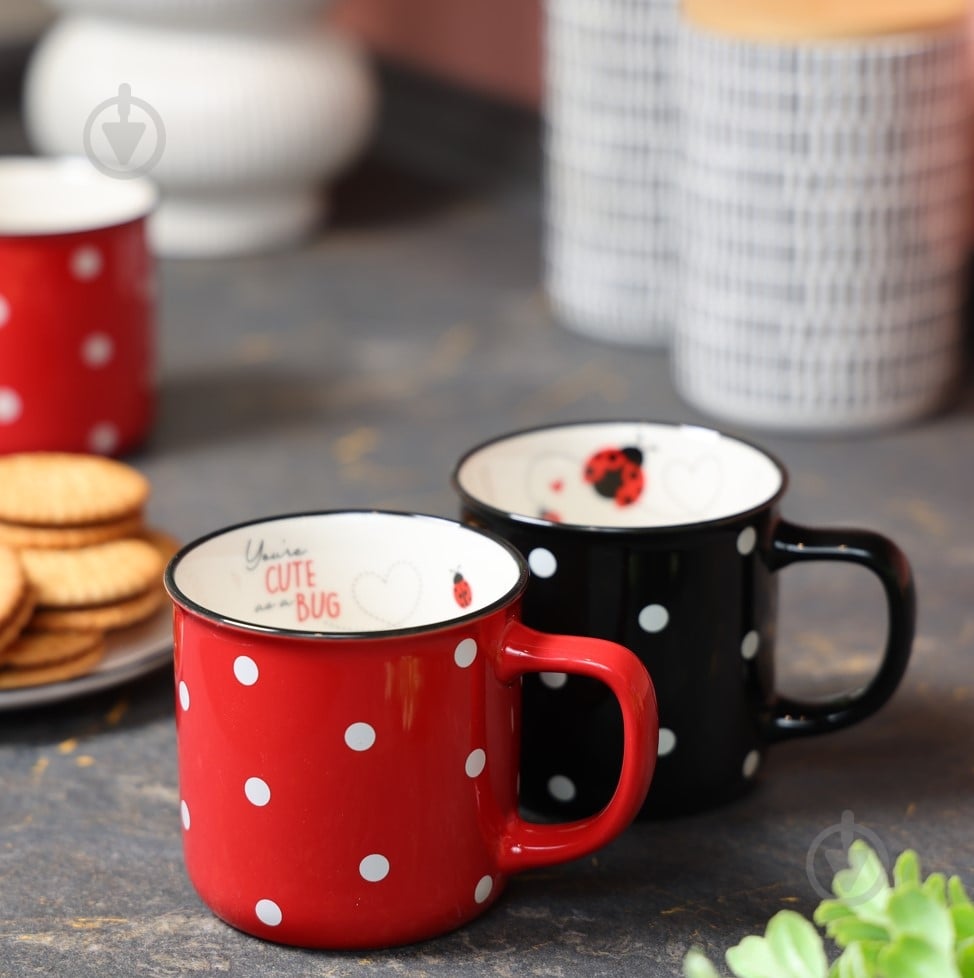 Чашка Fiora Ladybug Red 330 мл - фото 2