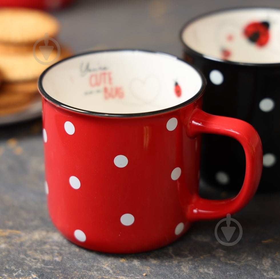 Чашка Fiora Ladybug Red 330 мл - фото 12