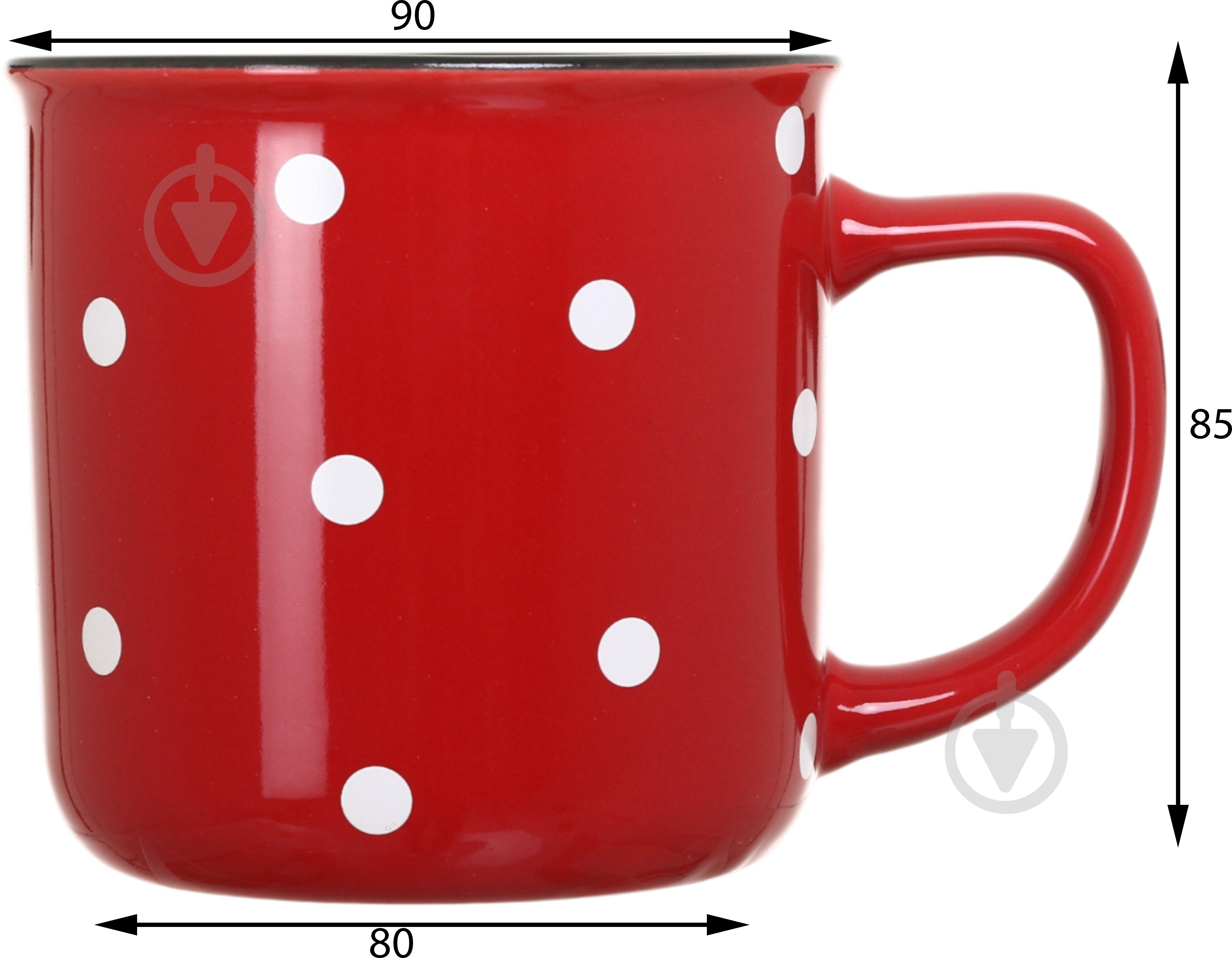 Чашка Fiora Ladybug Red 330 мл - фото 2 Чашка Fiora Ladybug Red 330 мл - фото 2