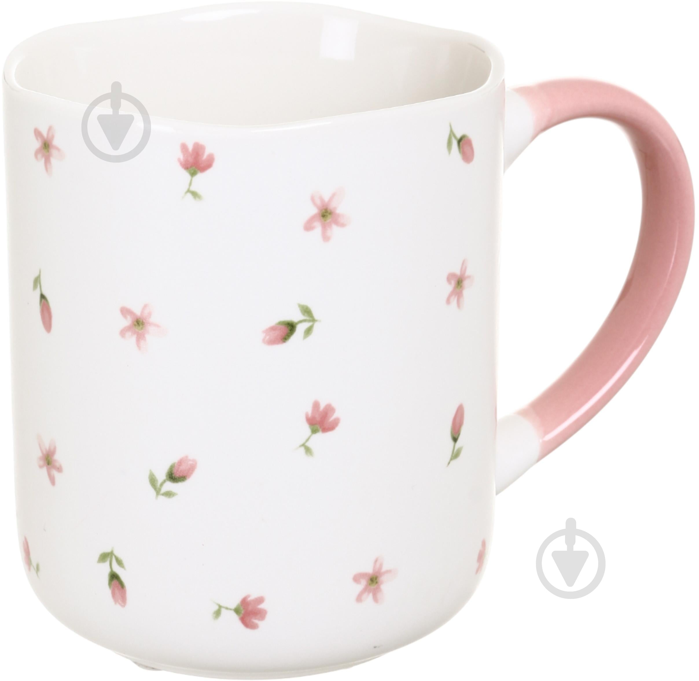 Чашка Fiora Floral Breeze Pink 385 мл - фото 1