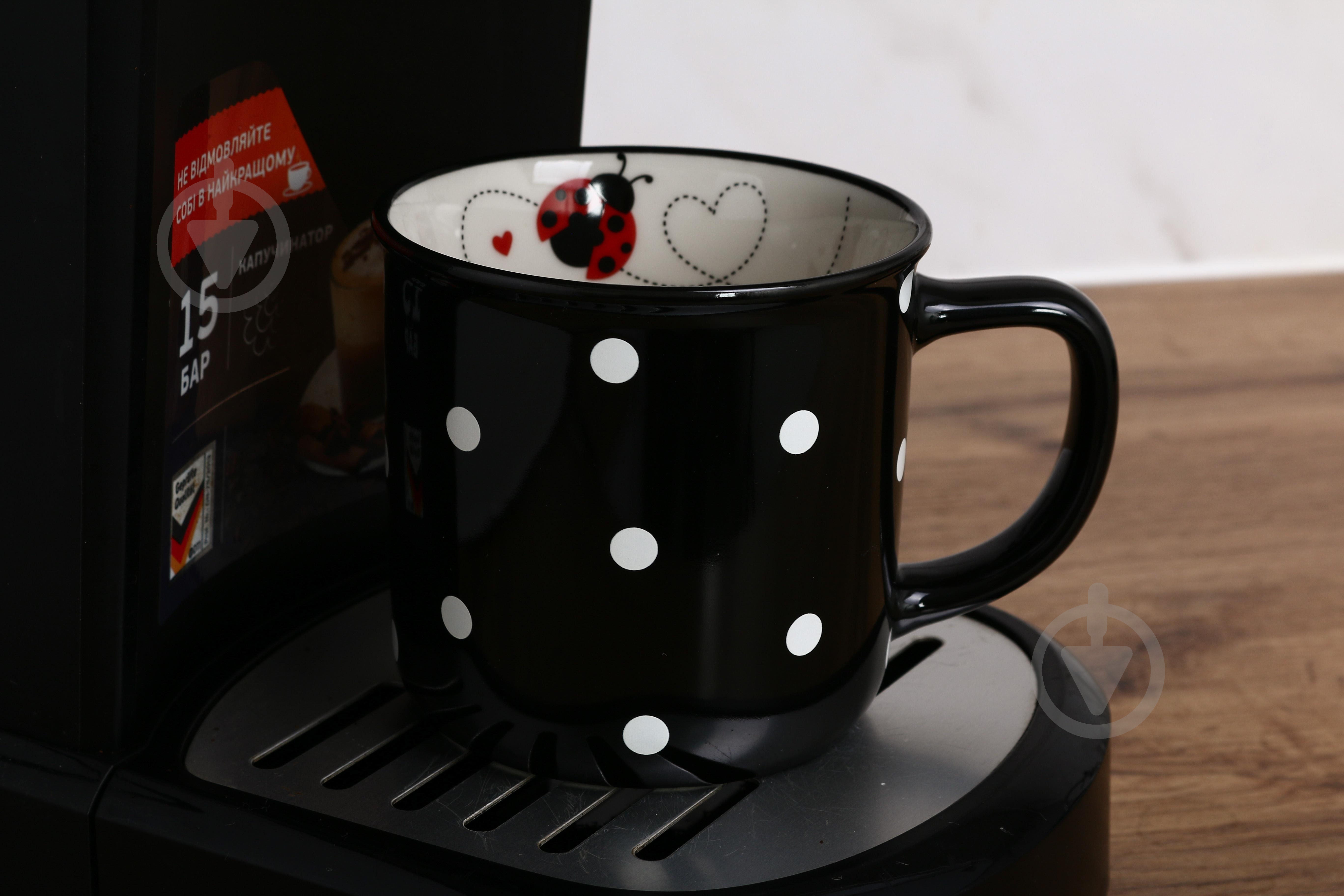 Чашка Fiora Ladybug Black 330 мл - фото 9 Чашка Fiora Ladybug Black 330 мл - фото 9