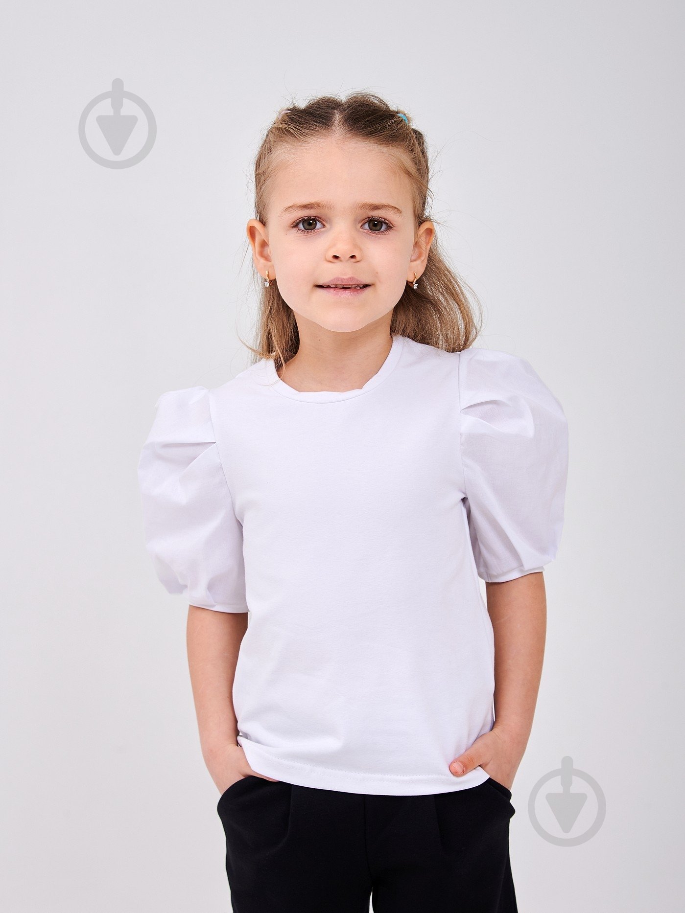 Блуза Smil р.122 белый 110858 - фото 1 Блуза Smil р.122 белый 110858 - фото 1