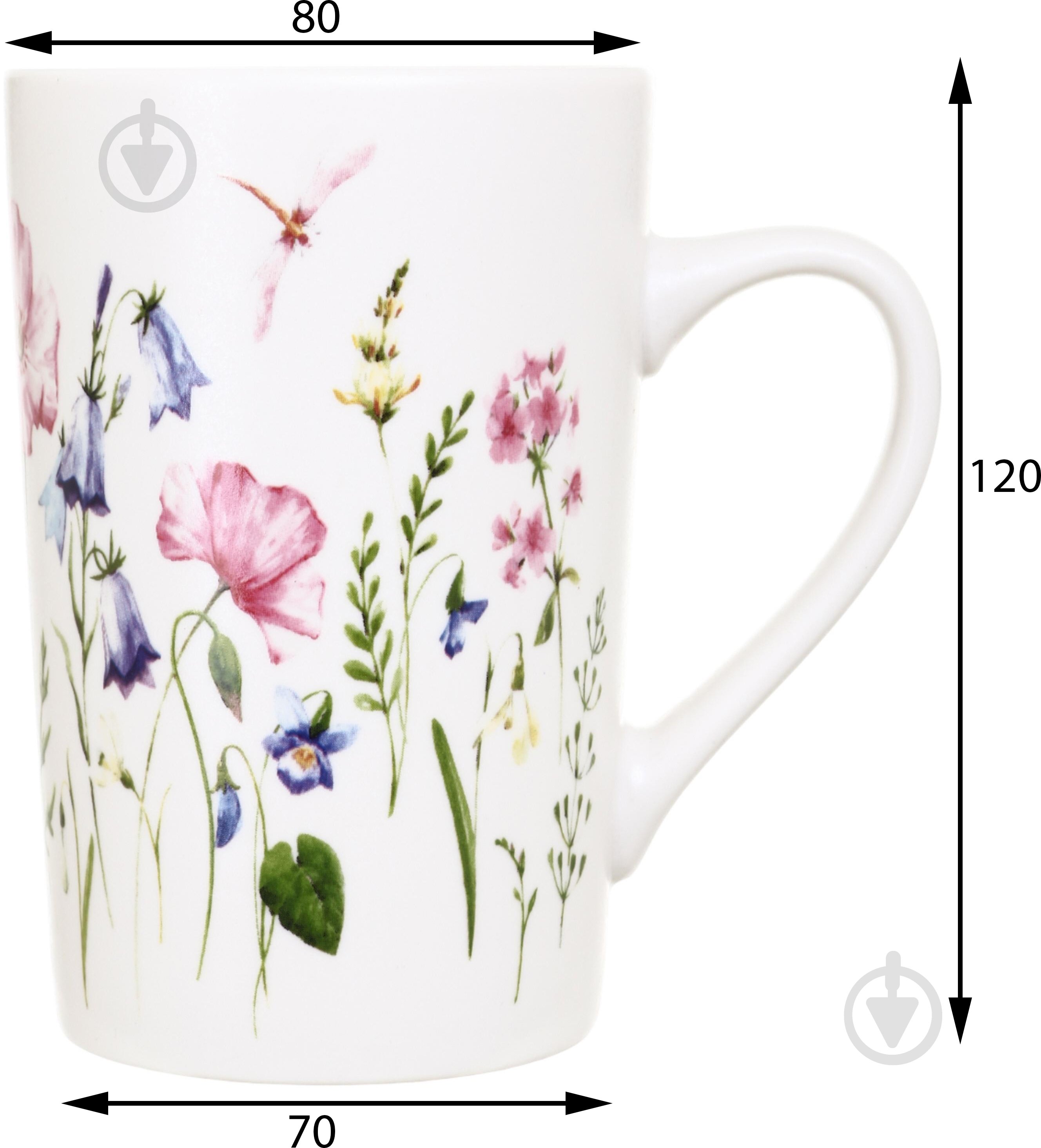 Чашка Fiora Champ Bouquet 385 мл - фото 2 Чашка Fiora Champ Bouquet 385 мл - фото 2