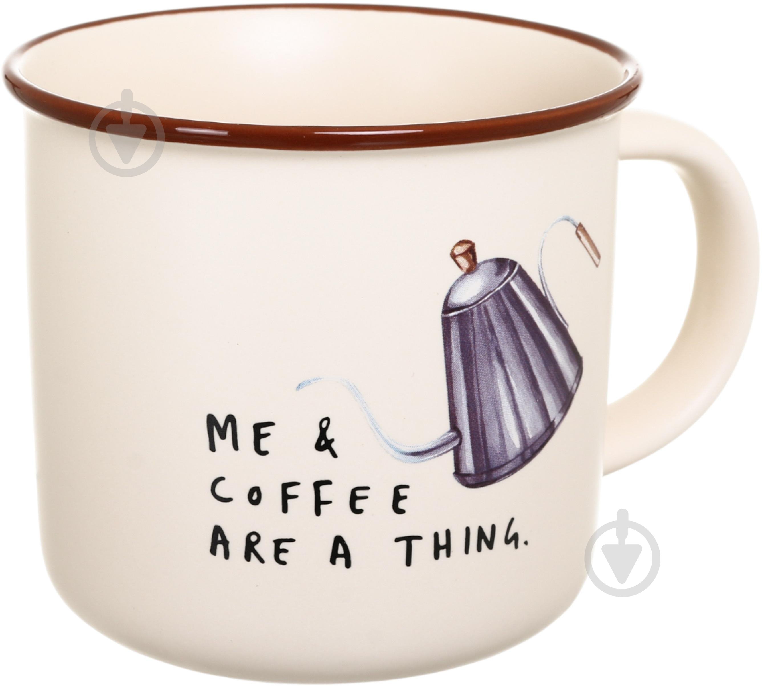 Чашка Fiora Retro Coffee Pot 355 мл - фото 1