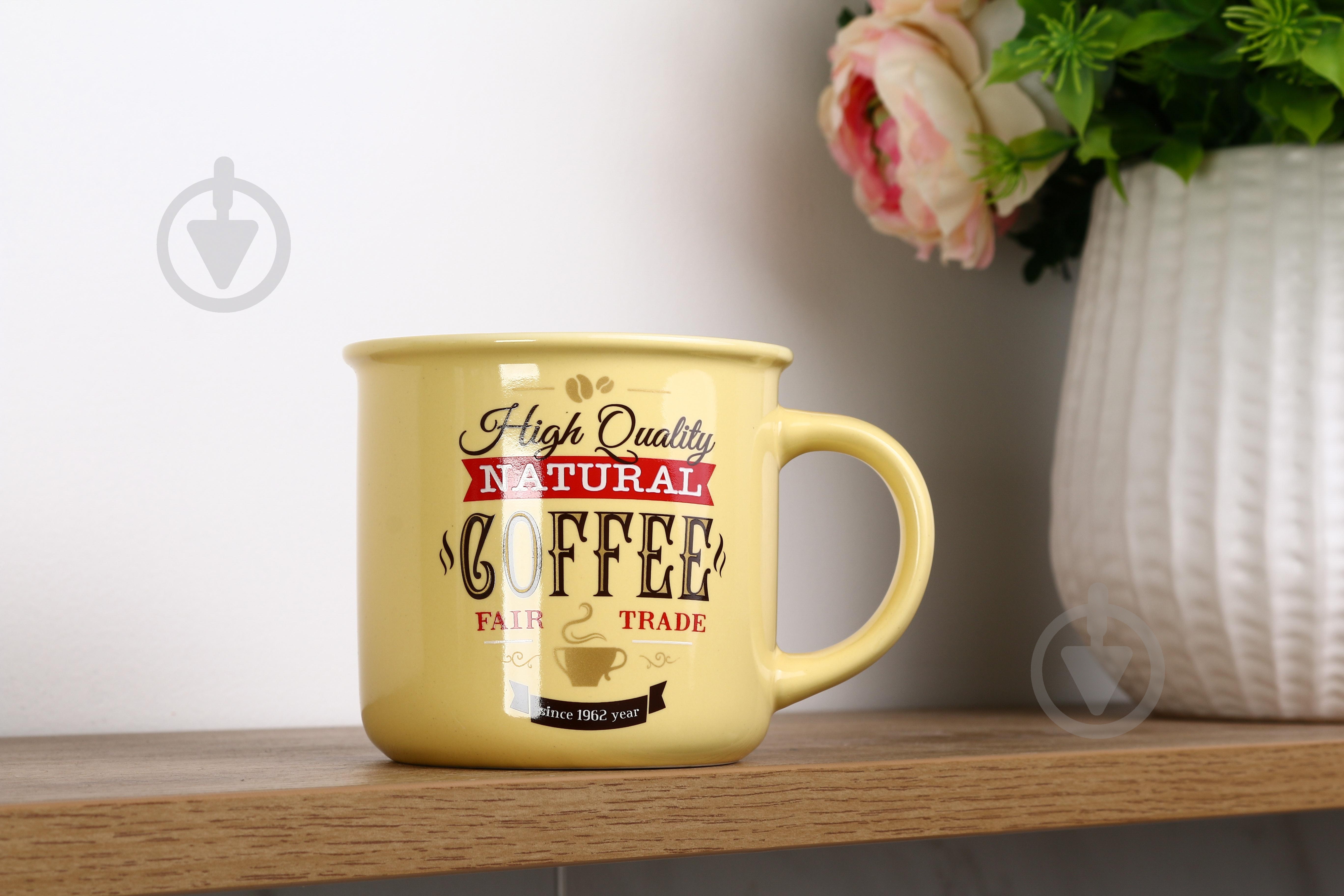 Чашка Fiora Vintage yellow 355 мл - фото 4