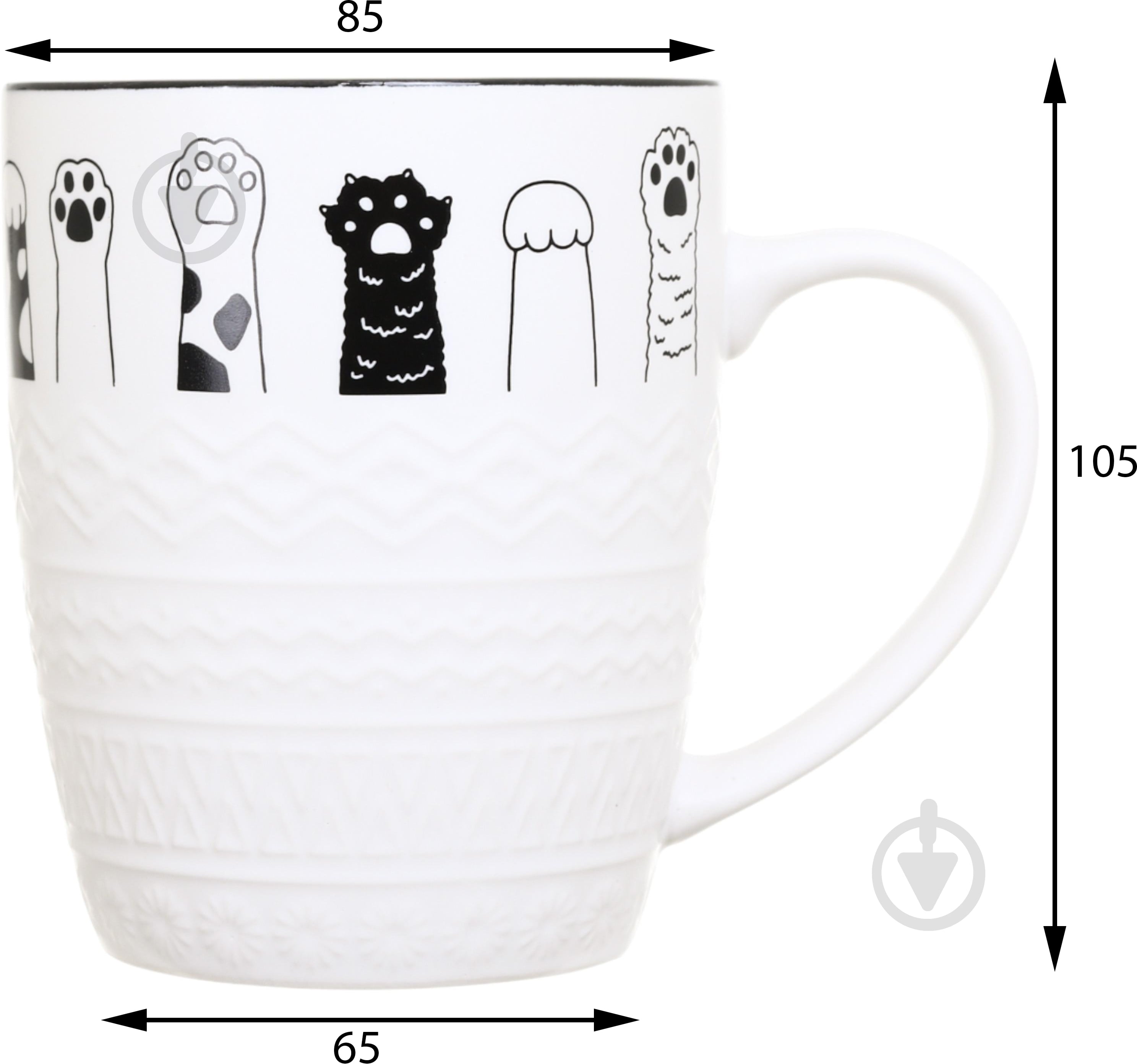 Чашка Fiora Cat's Paw 380 мл - фото 2