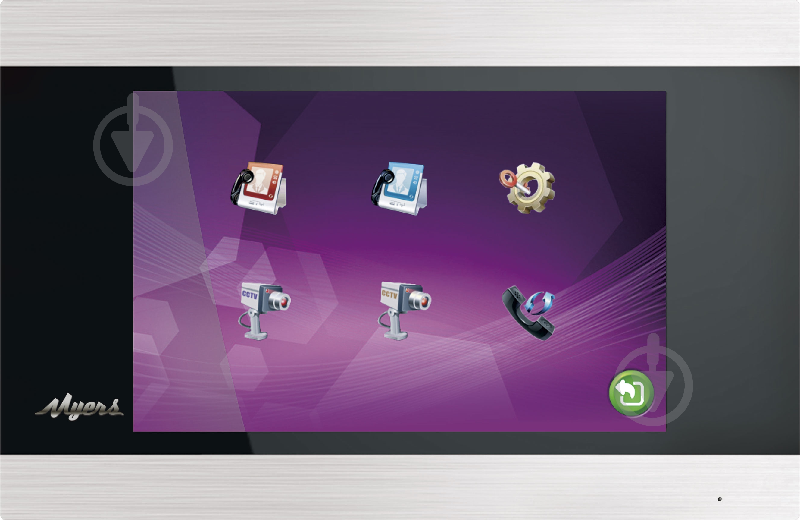 Видеодомофон Partizan M-75SD Touch Silver - фото 1