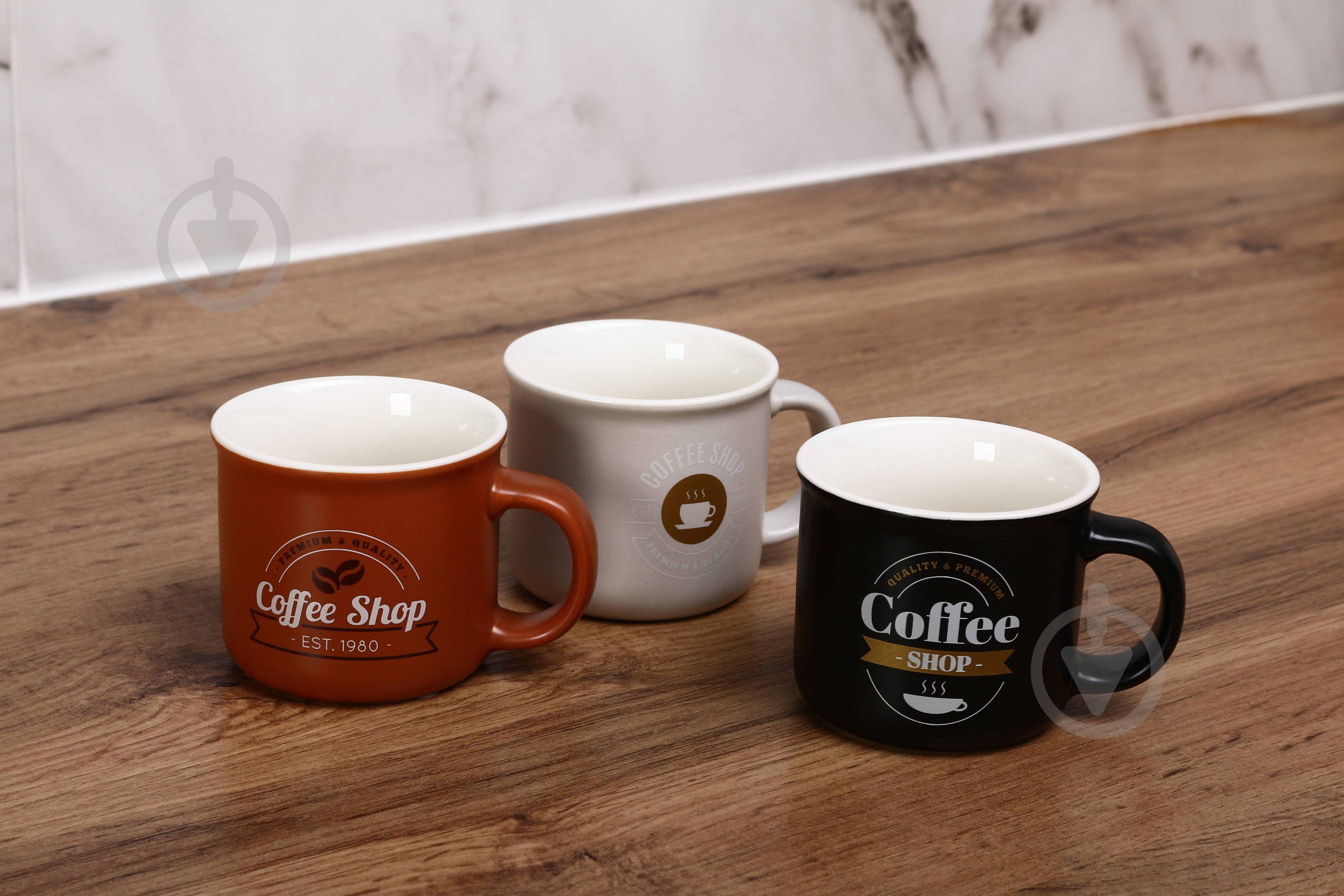 Чашка Fiora Coffee Shop black 100 мл - фото 6