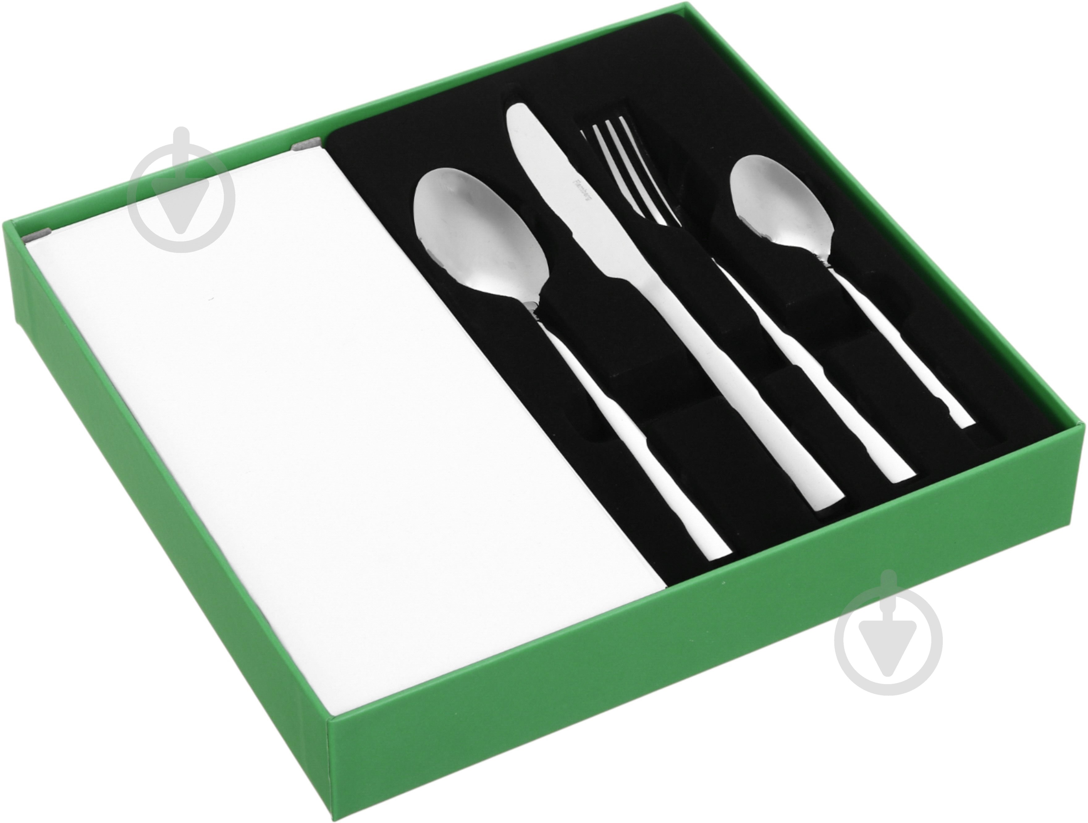 Набор столовых приборов Flamberg Lucent 24 предмети - фото 9