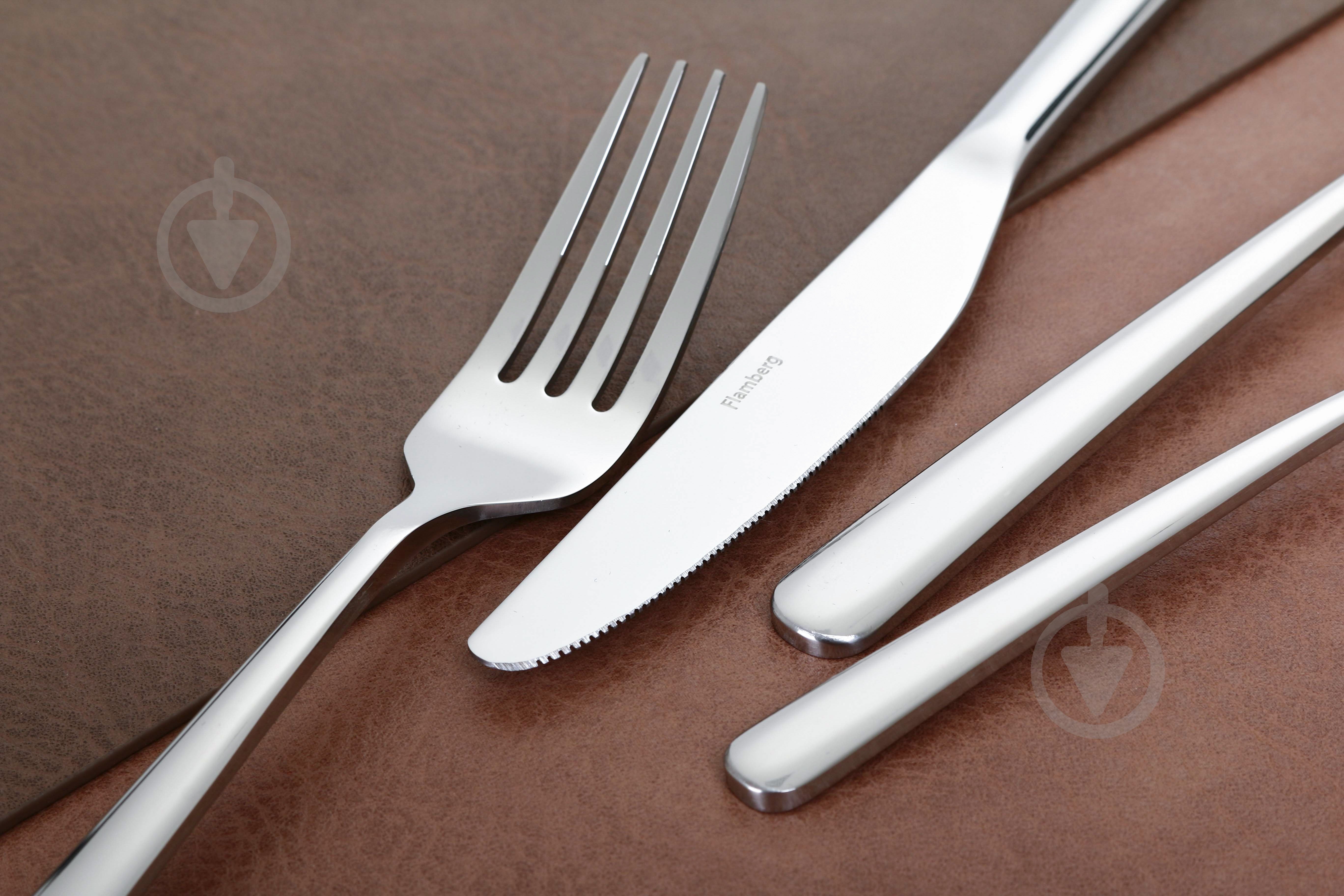 Набор столовых приборов Flamberg Velisse 24 предмета - фото 7