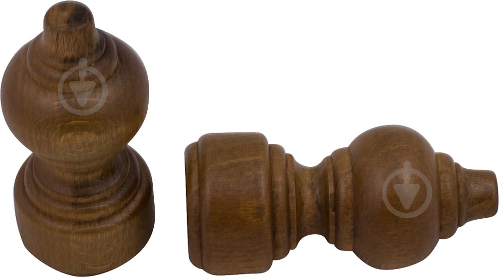 Наконечник Delfa наборной дуб рустик 2 шт. - фото 1