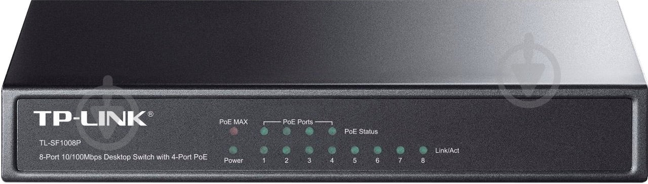 Коммутатор TP-Link TL-SF1008P - фото 1