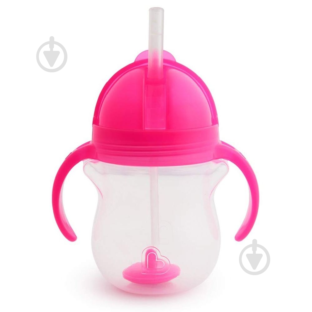 Поїльник-непроливайка Munchkin Tip & Sip 207 мл рожева (24188.04) - фото 1 Поїльник-непроливайка Munchkin Tip & Sip 207 мл рожева (24188.04) - фото 1