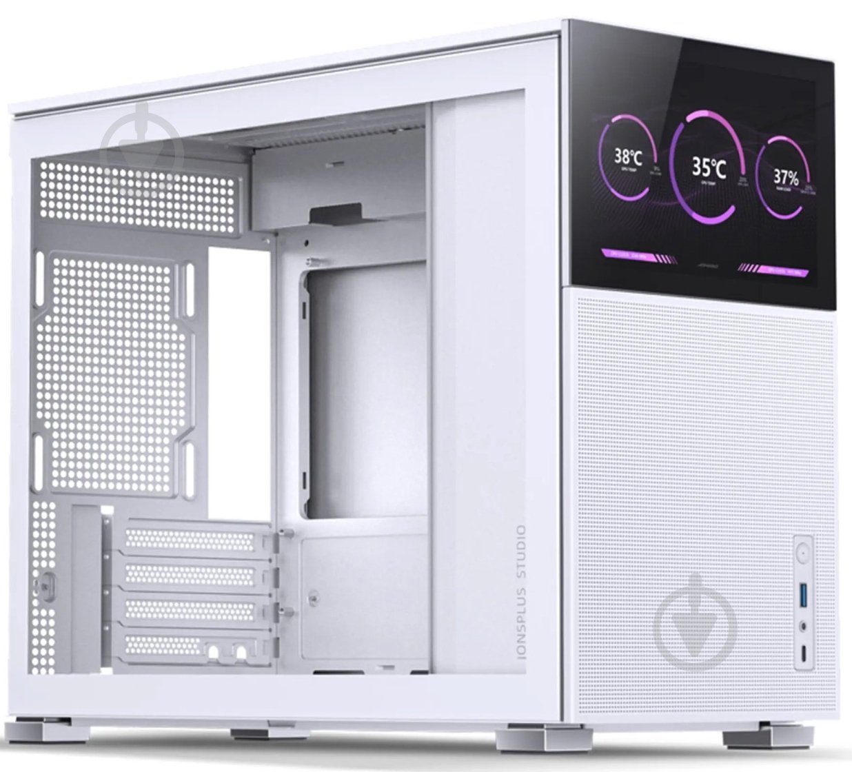 Корпус Jonsbo D31 MESH SC White - фото 2