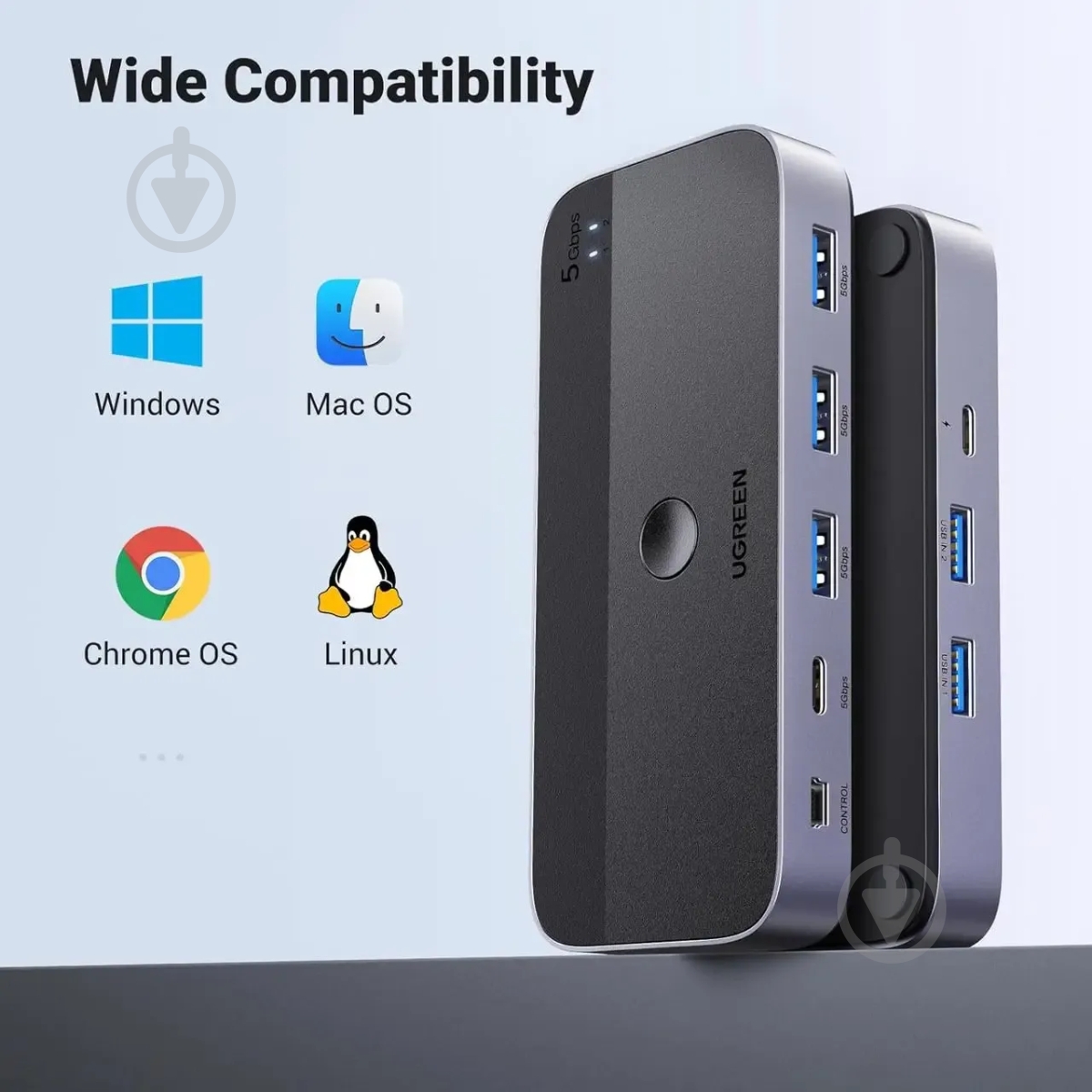 Сплиттер UGREEN 1,5 м черный (15705) - фото 5