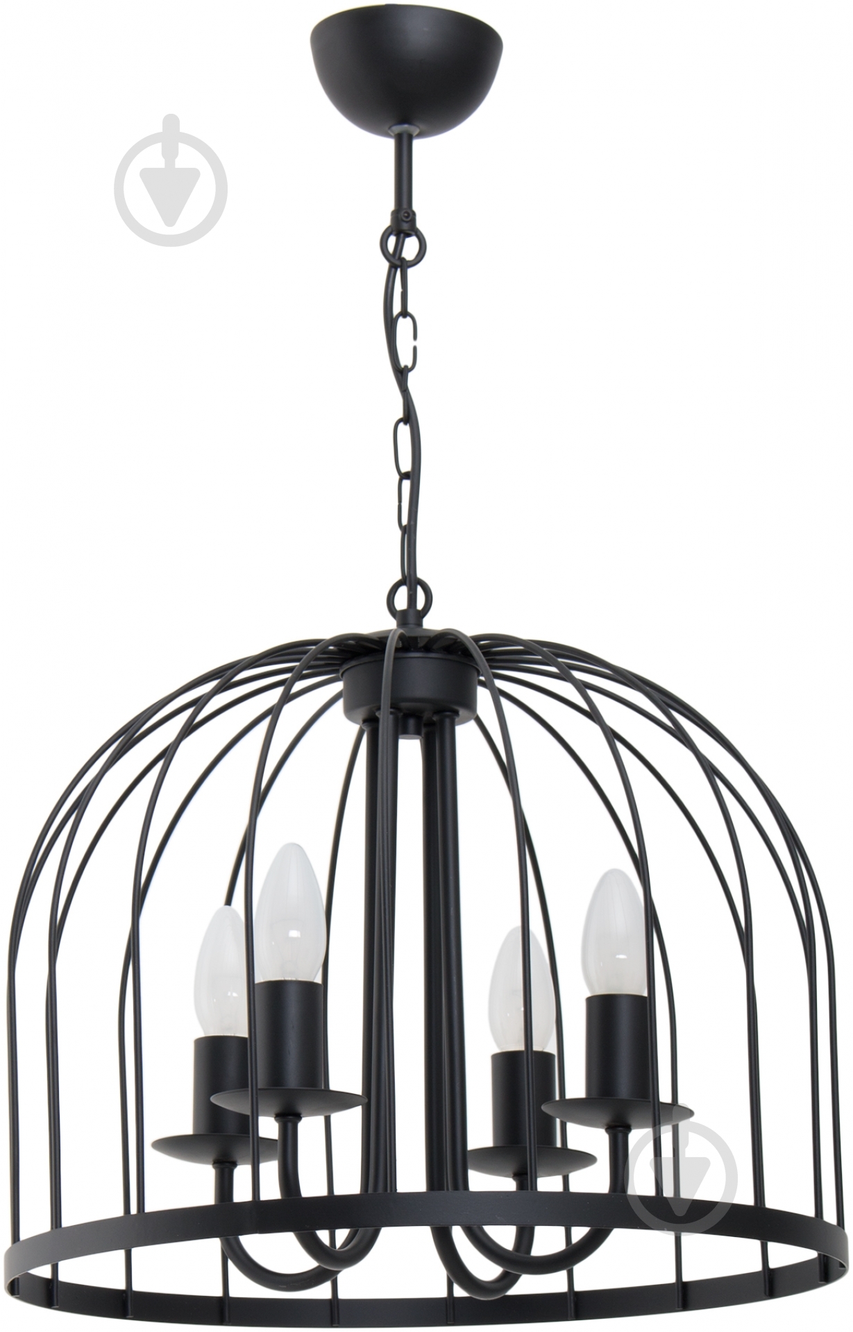Люстра подвесная Luminex Single black 4xE14 черный 7292 - фото 1