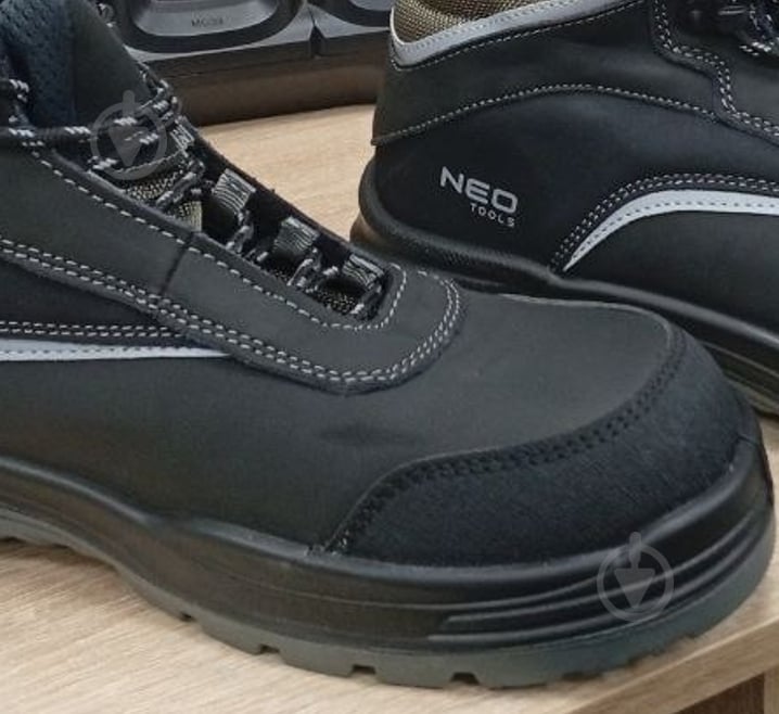 УЦІНКА! Черевики робочі NEO tools S3 SRC нубук CE р.46 82-151 чорний (УЦ №2560) - фото 9 УЦІНКА! Черевики робочі NEO tools S3 SRC нубук CE р.46 82-151 чорний (УЦ №2560) - фото 9