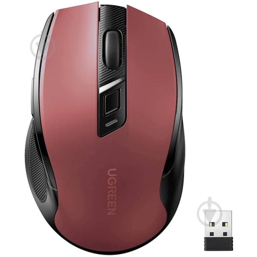 Мышь UGREEN black/red (25752) - фото 1