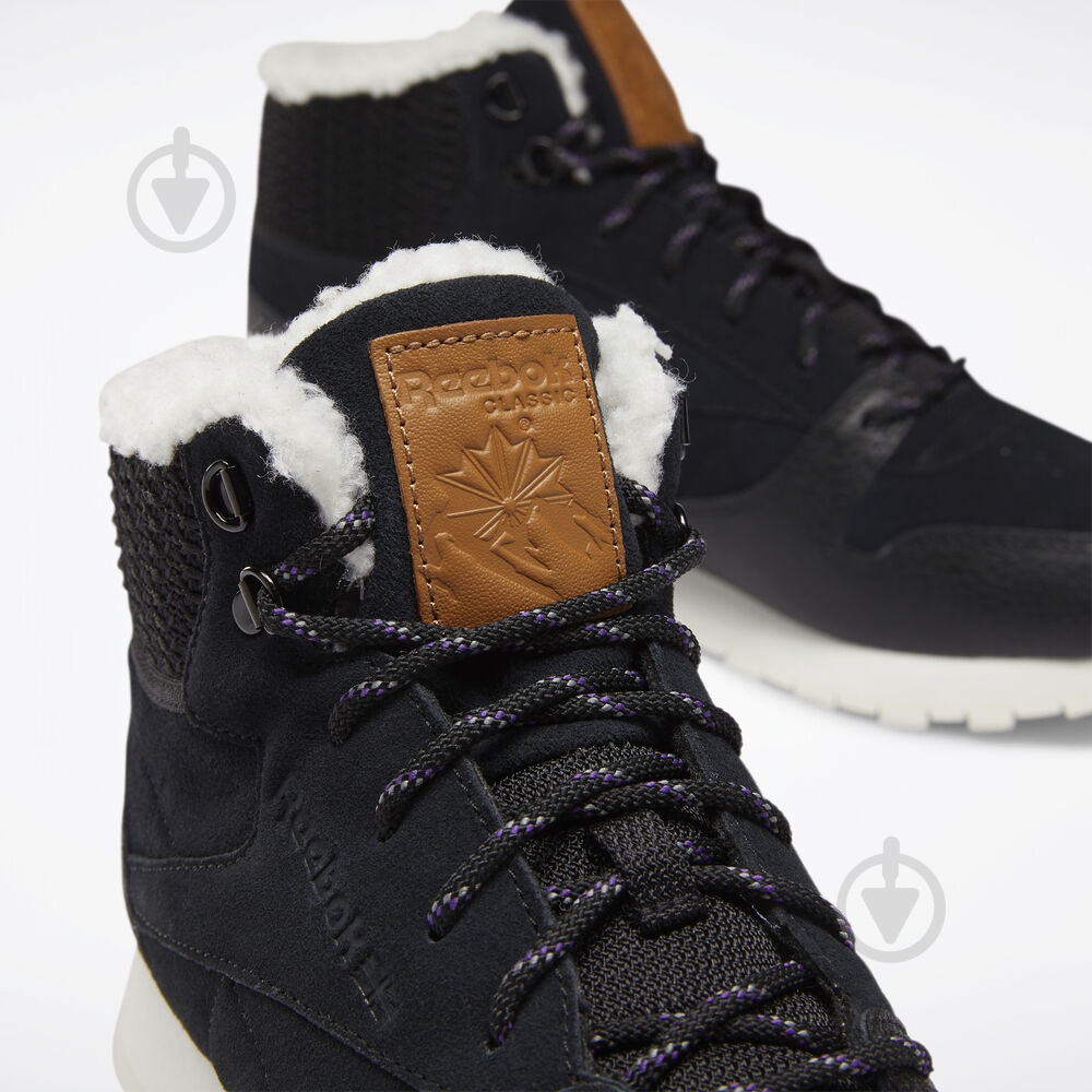 Ботинки Reebok CL LTHR ARCTIC BOOT DV7233 р.40 черный - фото 7