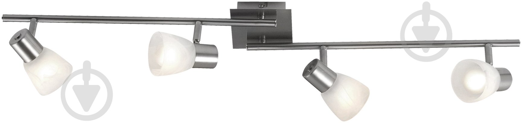 Спот Globo PARRY 4x40 Вт E14 никель 54530-4 - фото 1