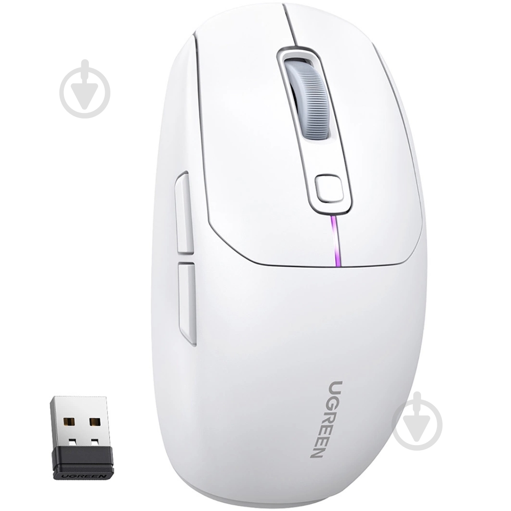 Мышь UGREEN white (15629) - фото 2