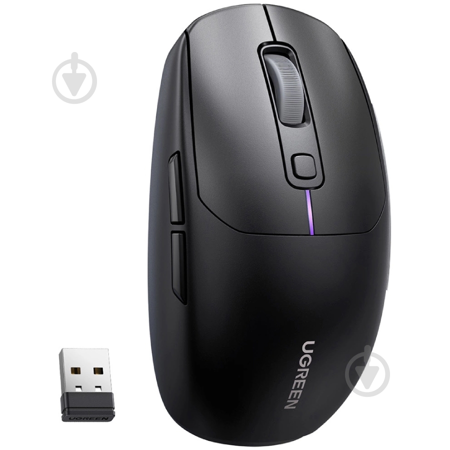 Мышь UGREEN black (90539) - фото 2