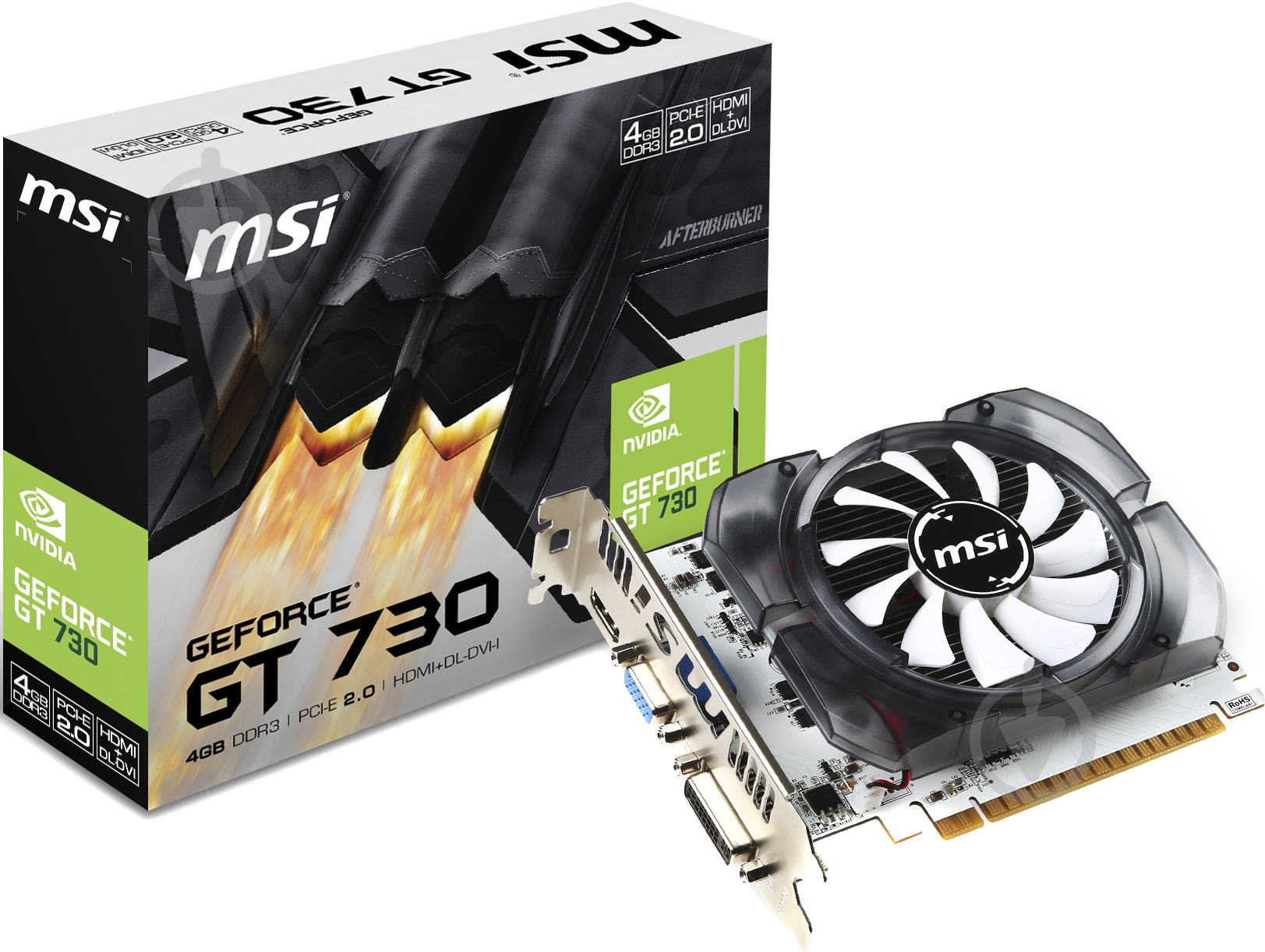 Видеокарта MSI GeForce GT 730 4GB GDDR3 128bit (N730-4GD3V2) - фото 7