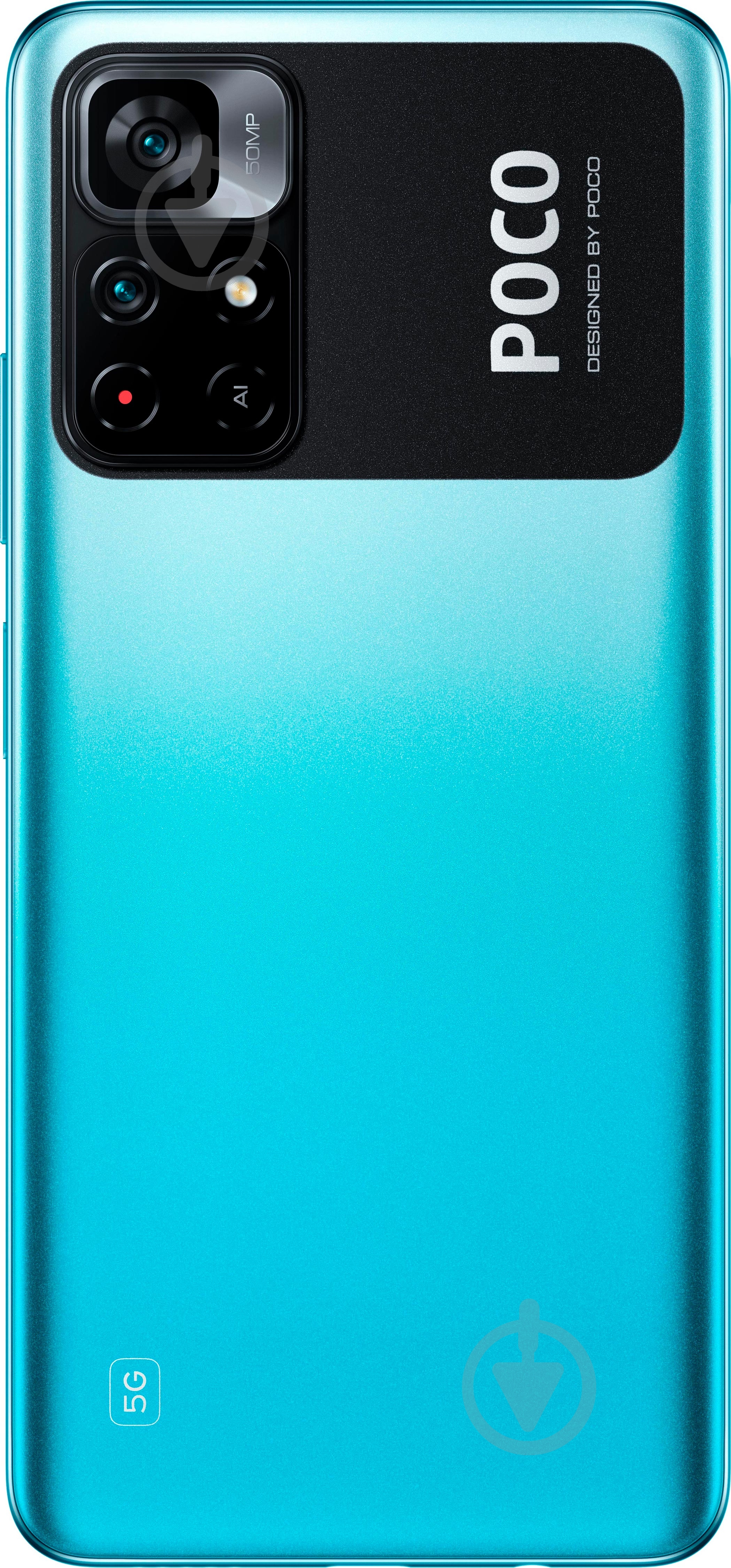 Смартфон POCO M4 Pro 5G 4/64GB cool blue (883158) - фото 3 Смартфон POCO M4 Pro 5G 4/64GB cool blue (883158) - фото 3