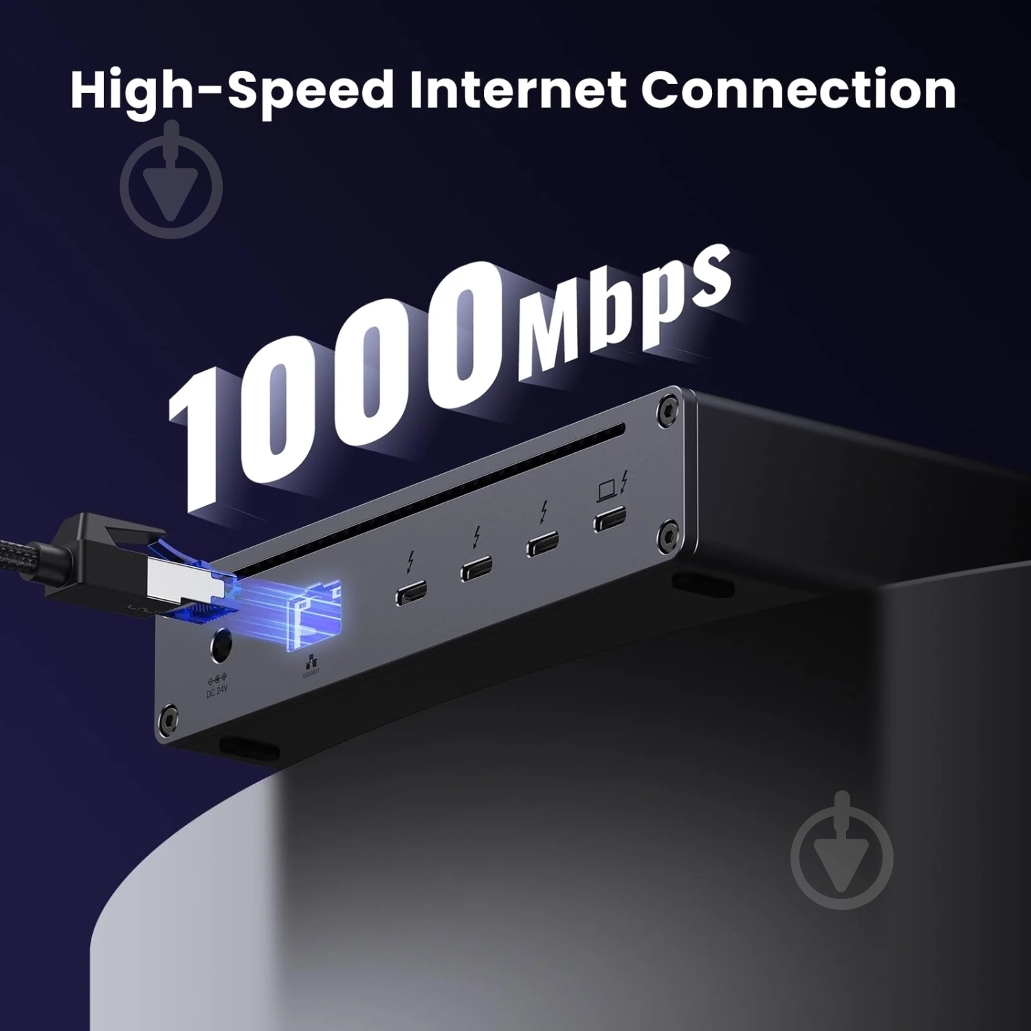 Док-станция UGREEN U708 dark grey (25053EU) - фото 5