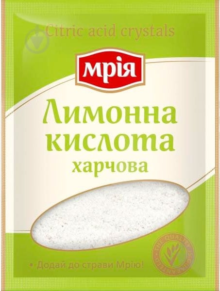 Кислота лимонная ТМ Мрія 25 г (4820154830270) - фото 1
