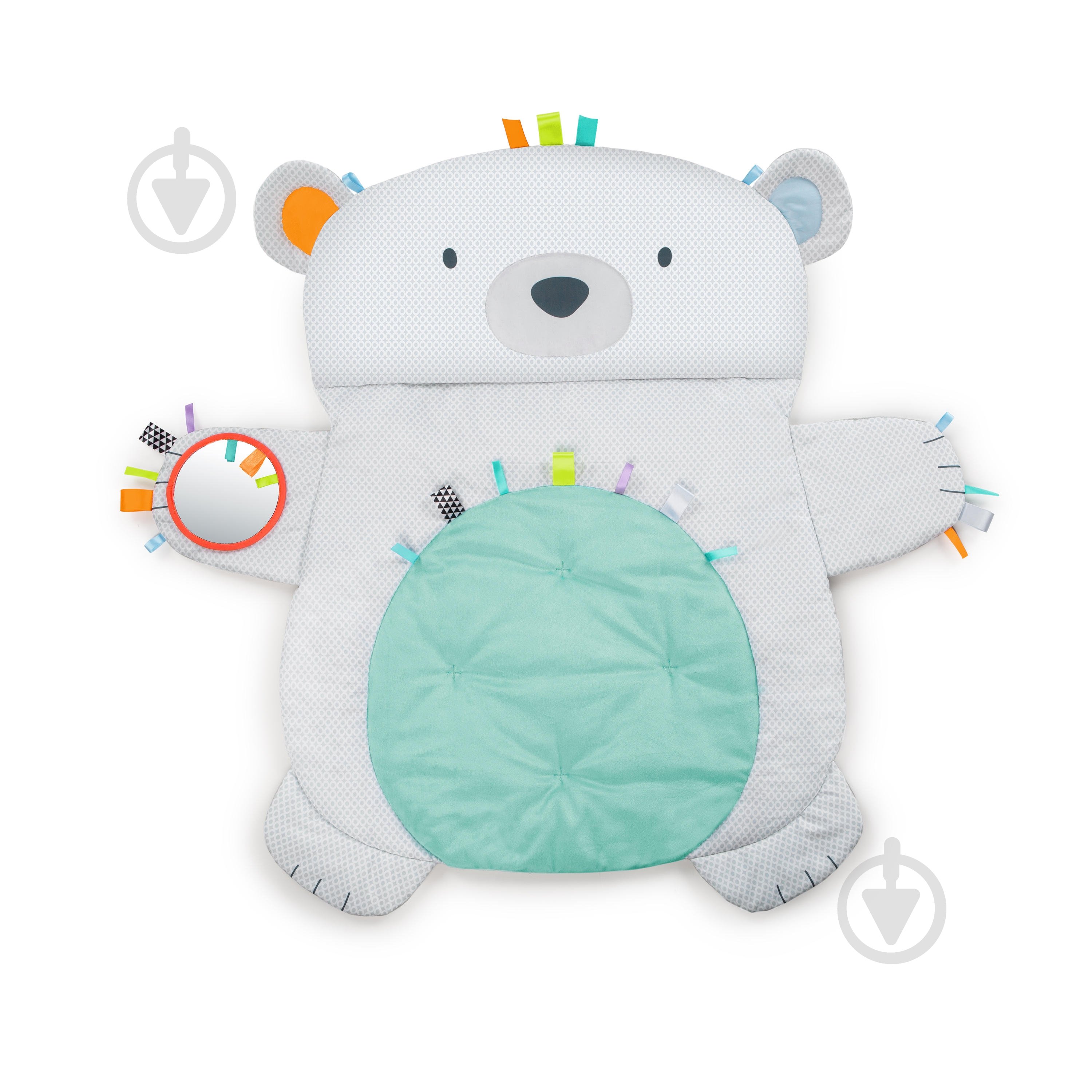 Розвиваючий килимок Bright Starts Tummy Time Prop & Play 10841 - фото 4 Розвиваючий килимок Bright Starts Tummy Time Prop & Play 10841 - фото 4