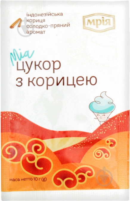 Сахар с корицей ТМ Мрія 10 г (4820154833035) 10 кг - фото 1