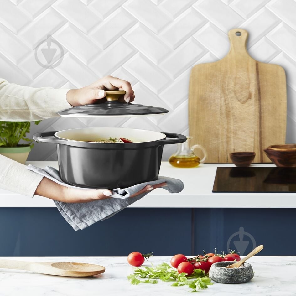 Кастрюля керамическая Tefal Air 3,1 л E2554455 - фото 7