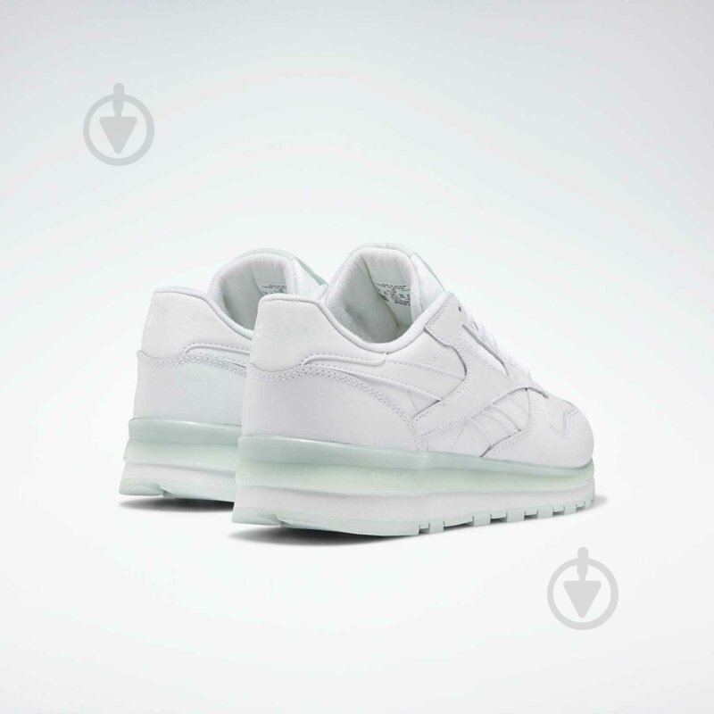 Кроссовки женские зимние Reebok CL LTHR DV8762 р.40,5 белые - фото 3