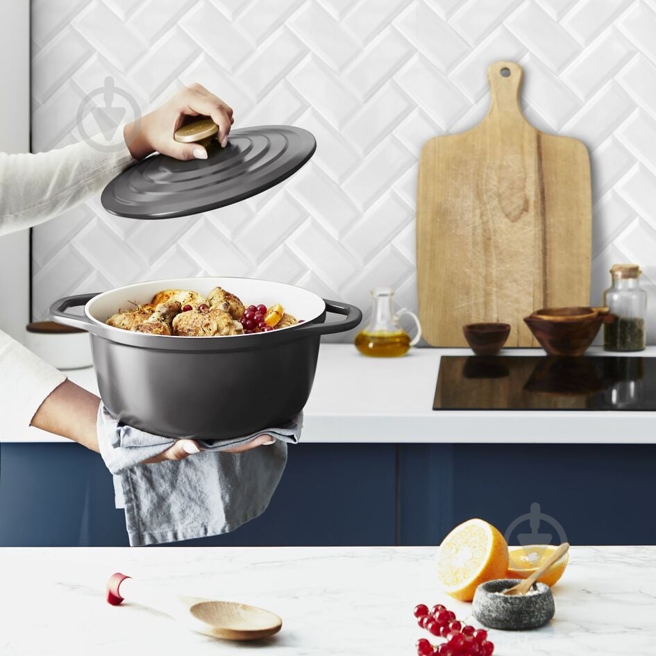 Кастрюля Tefal Air 4,7 л E2554655 - фото 5