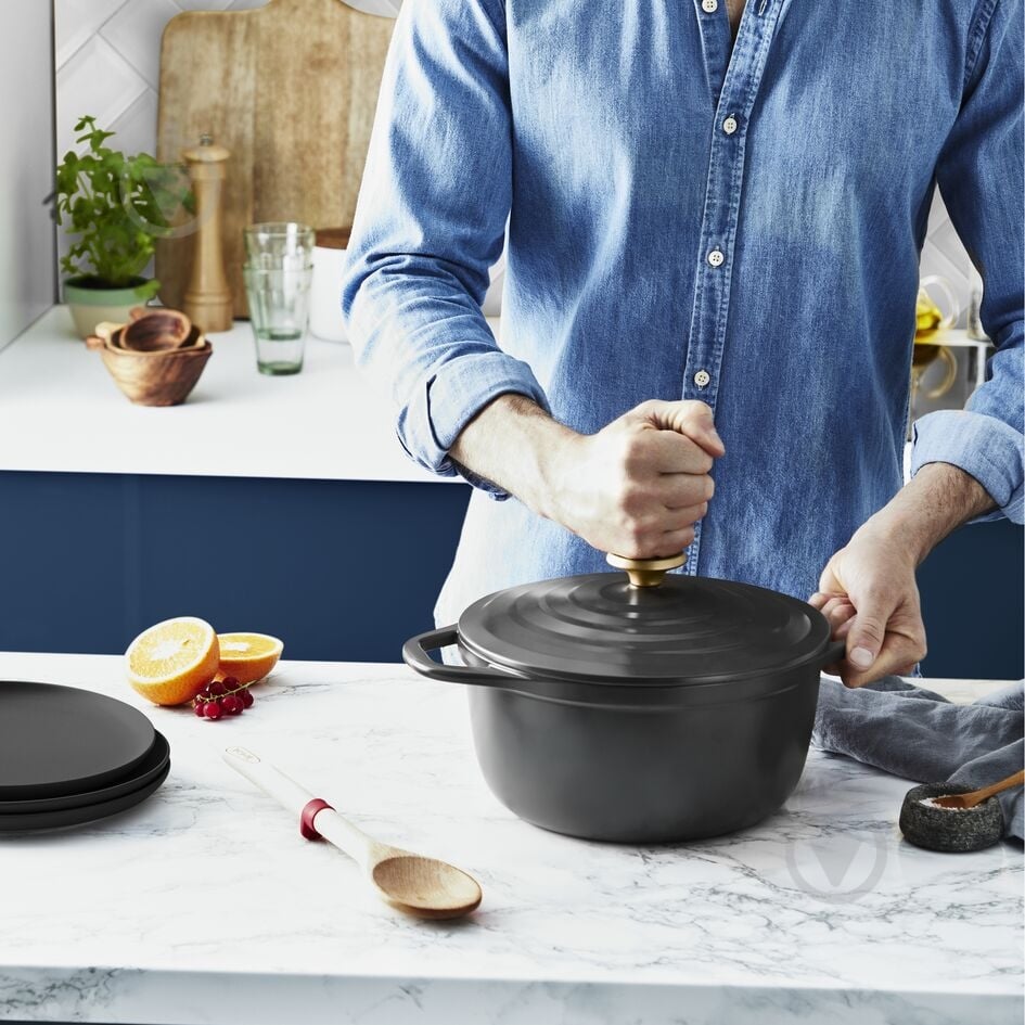 Кастрюля Tefal Air 4,7 л E2554655 - фото 4