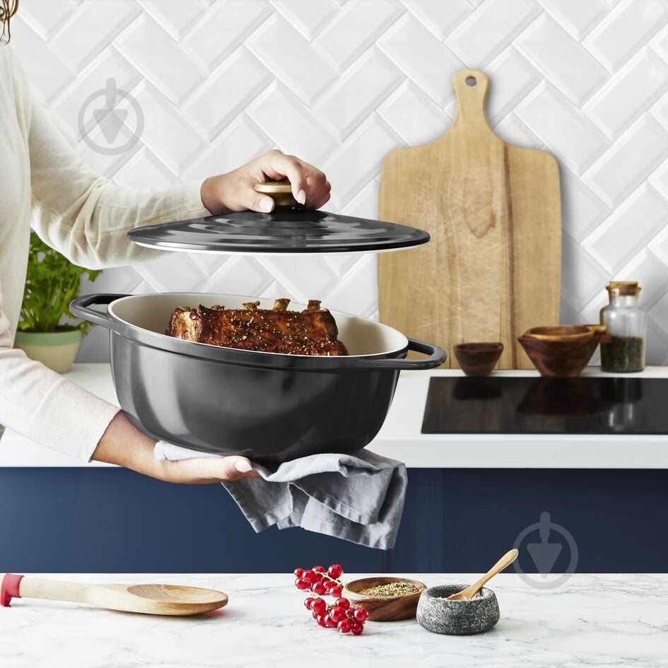 Кастрюля Tefal Air 5,7 л E2558955 - фото 8