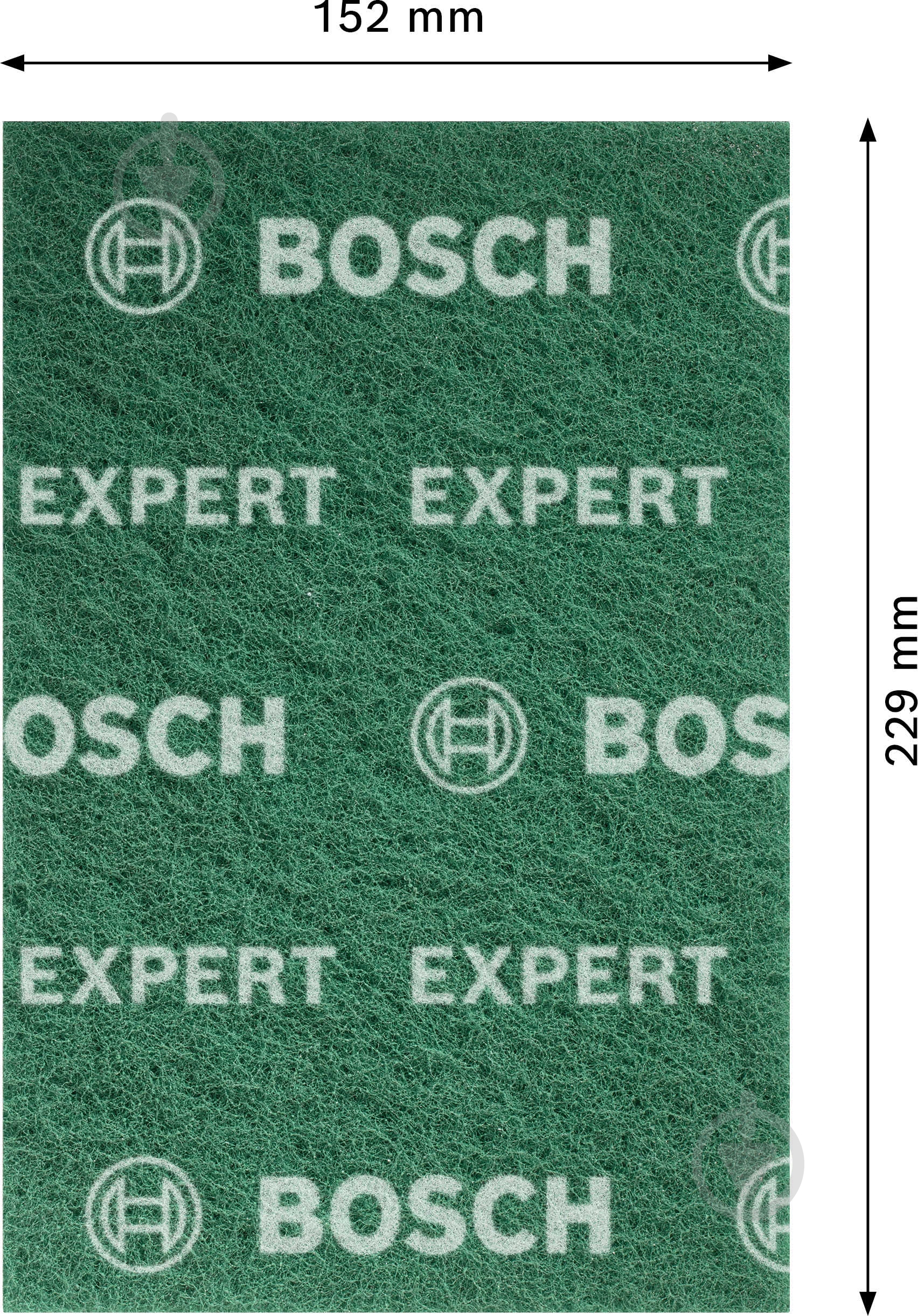 Лист Bosch Expert N880 (152х229 мм, зелений) 2608901217 - фото 2