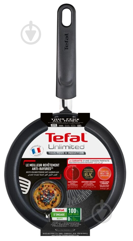 Сковорода Tefal Unlimited 19 см G2550102 - фото 6