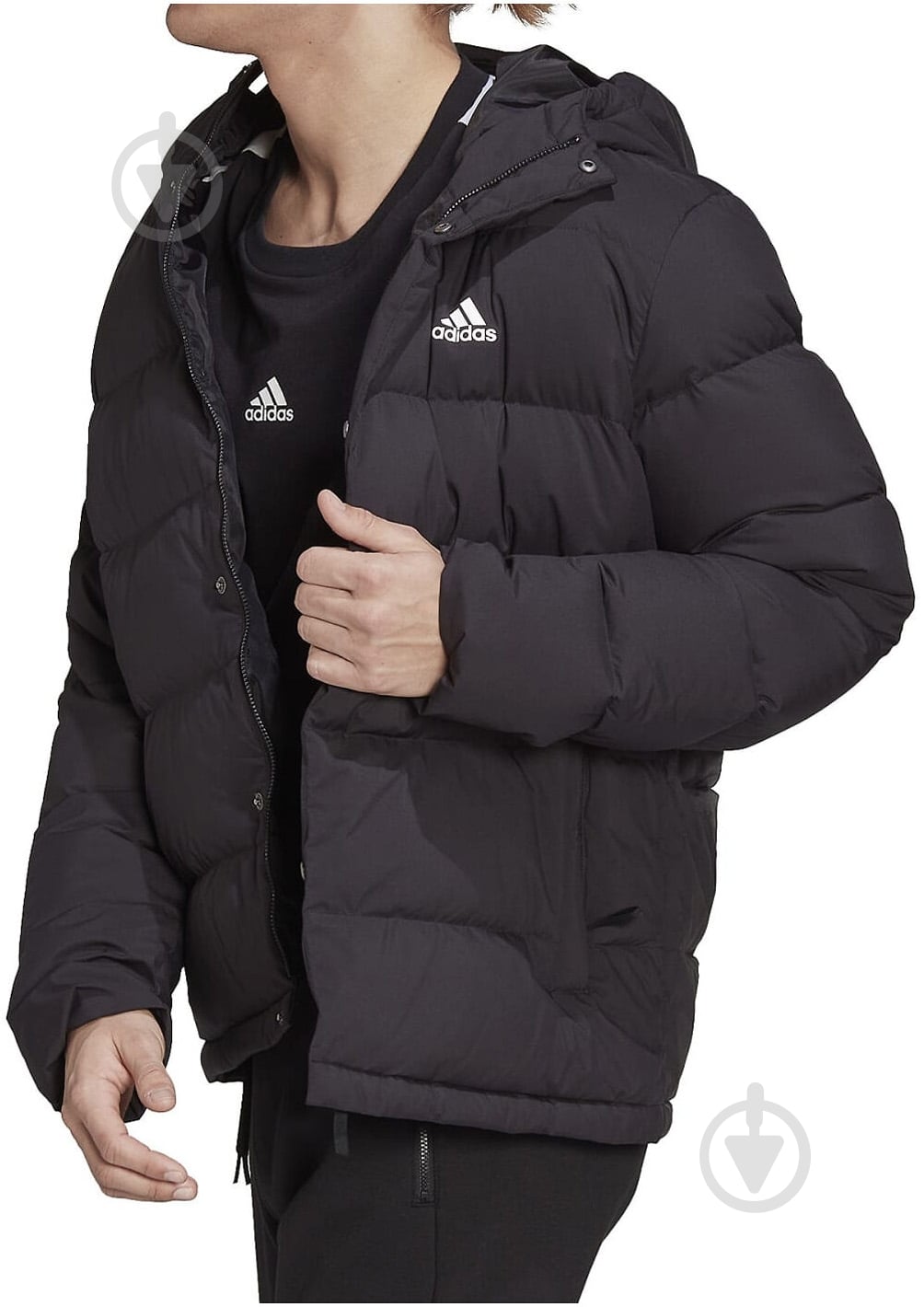 Куртка мужская Adidas Helionic HG8751 р.2XL черный - фото 2